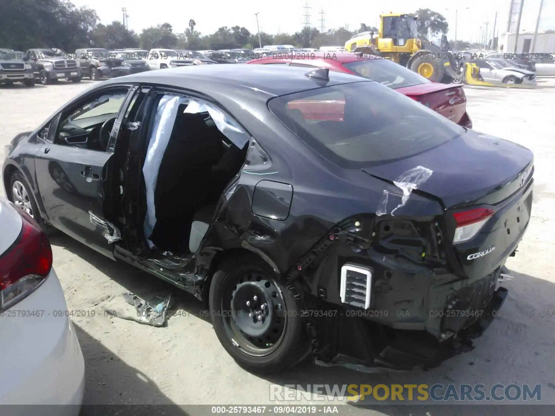 6 Photograph of a damaged car JTDEPRAE6LJ031851 TOYOTA COROLLA 2020