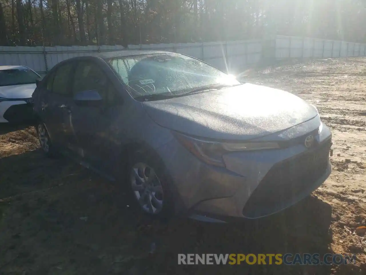 1 Photograph of a damaged car JTDEPRAE6LJ032191 TOYOTA COROLLA 2020