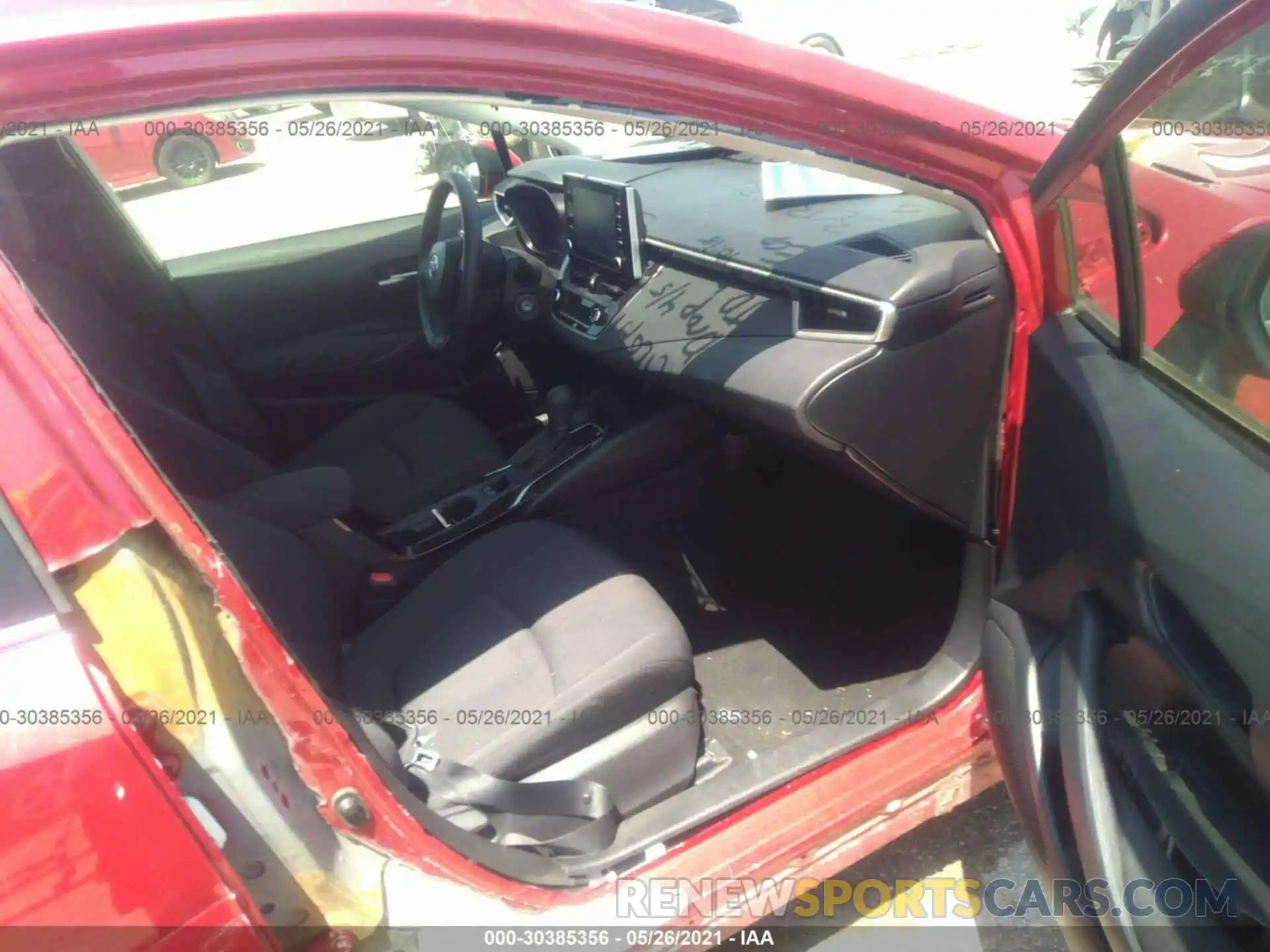 5 Photograph of a damaged car JTDEPRAE6LJ032417 TOYOTA COROLLA 2020