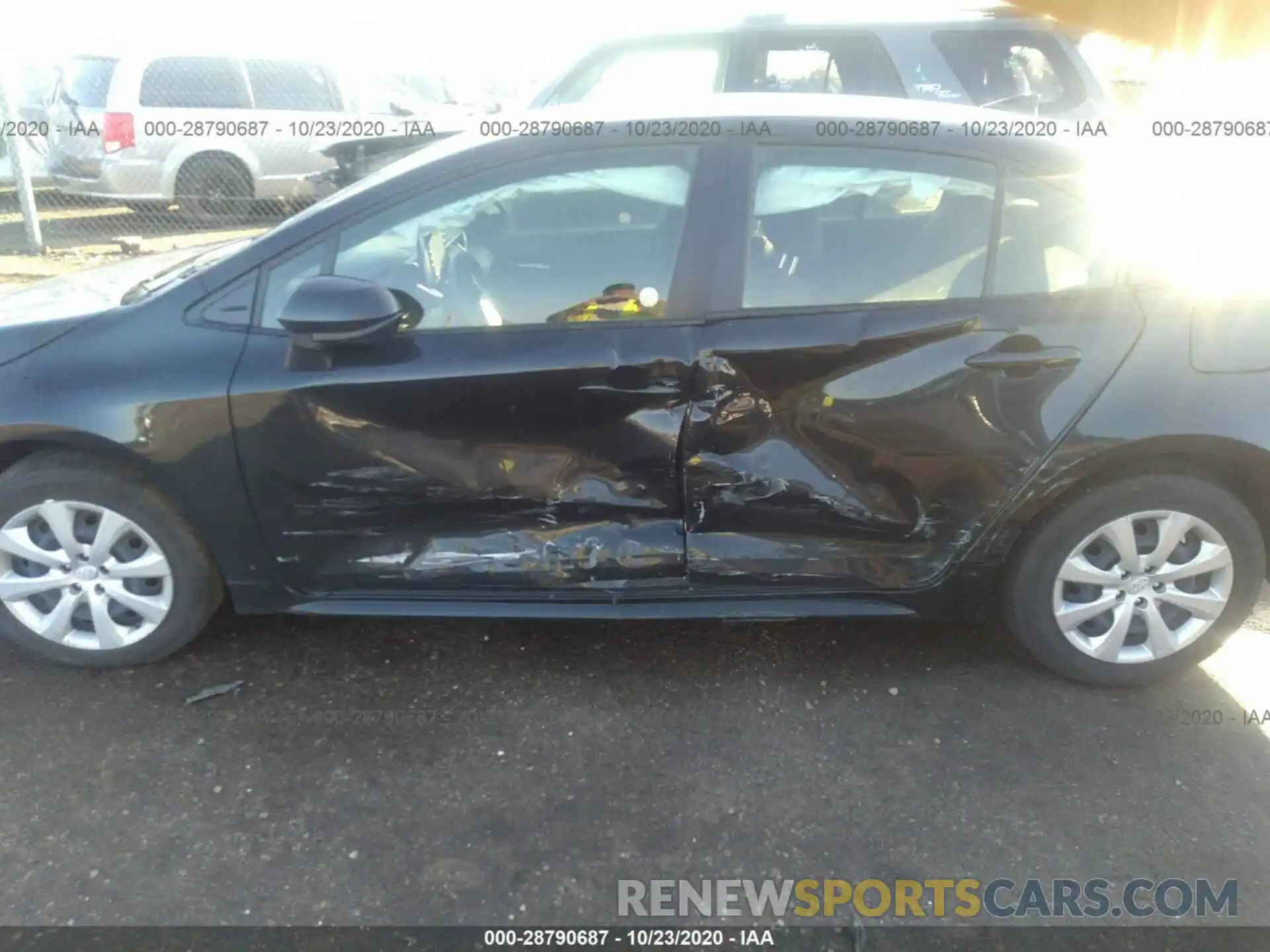 6 Photograph of a damaged car JTDEPRAE6LJ032787 TOYOTA COROLLA 2020