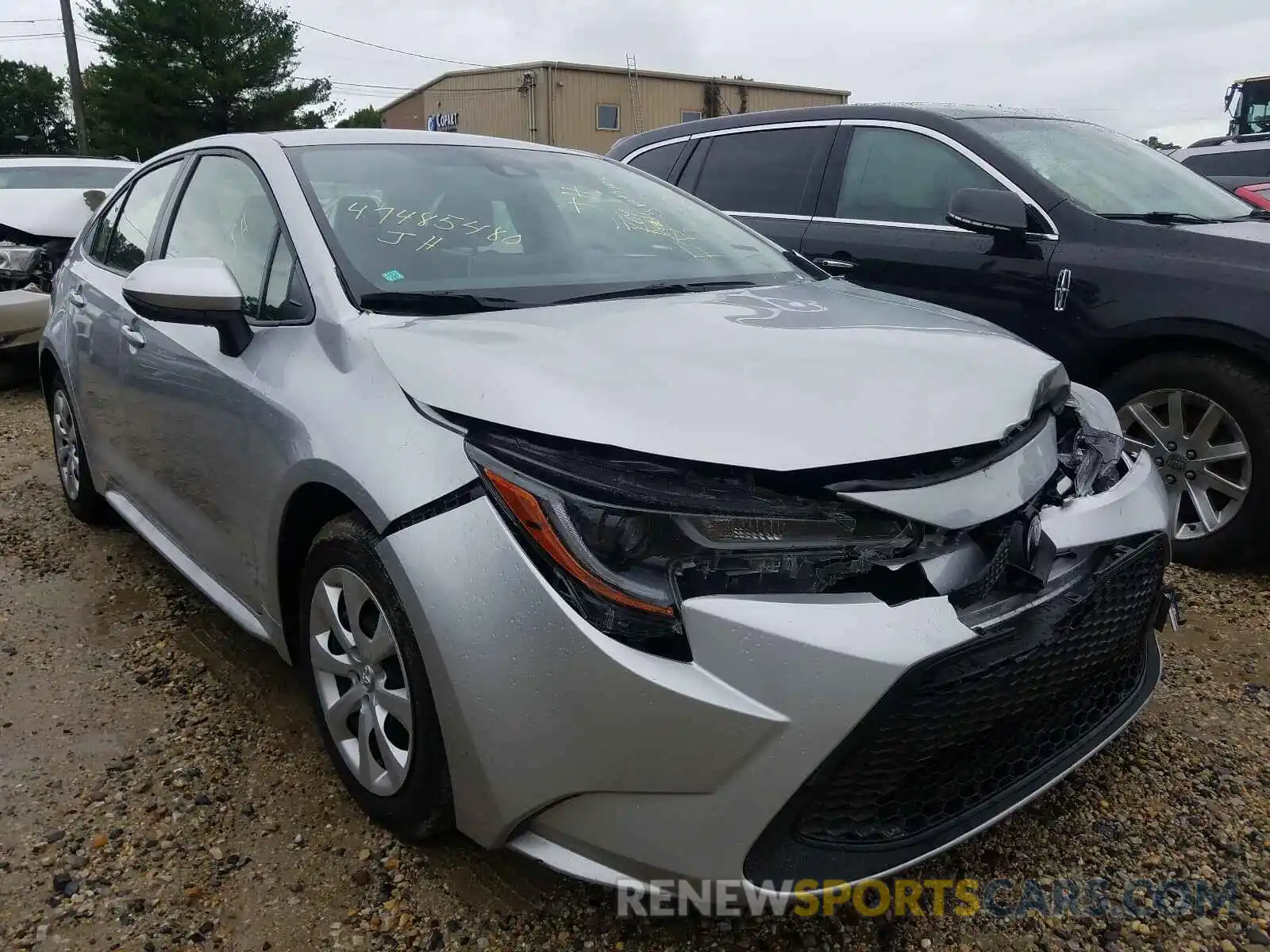 1 Photograph of a damaged car JTDEPRAE6LJ032837 TOYOTA COROLLA 2020