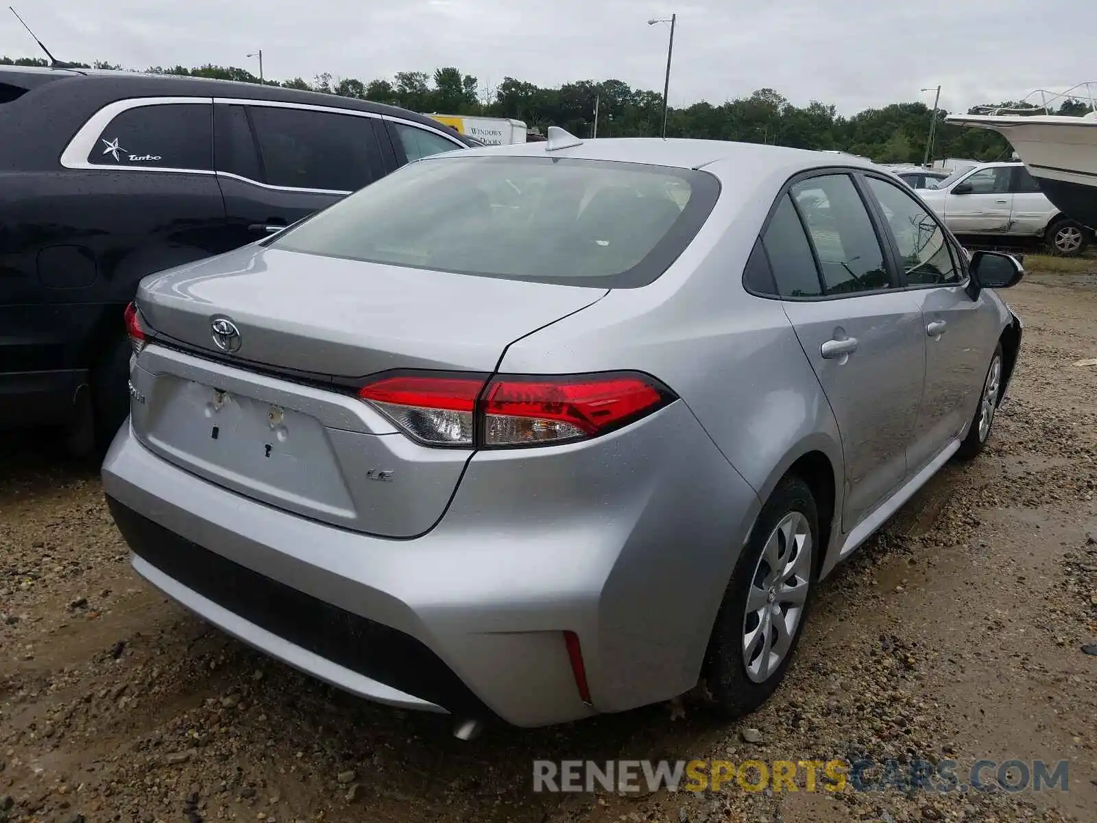 4 Photograph of a damaged car JTDEPRAE6LJ032837 TOYOTA COROLLA 2020