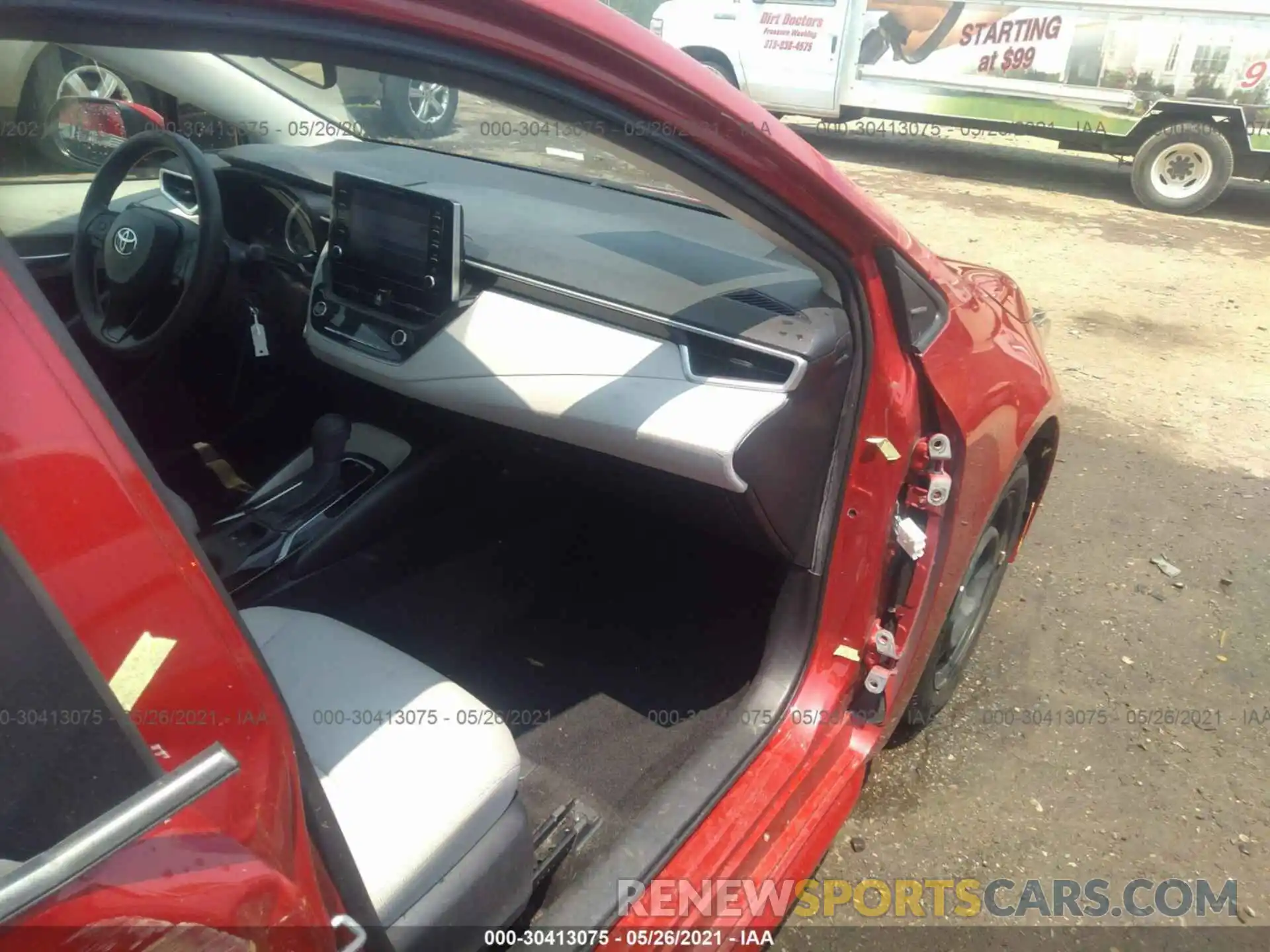 5 Photograph of a damaged car JTDEPRAE6LJ033616 TOYOTA COROLLA 2020