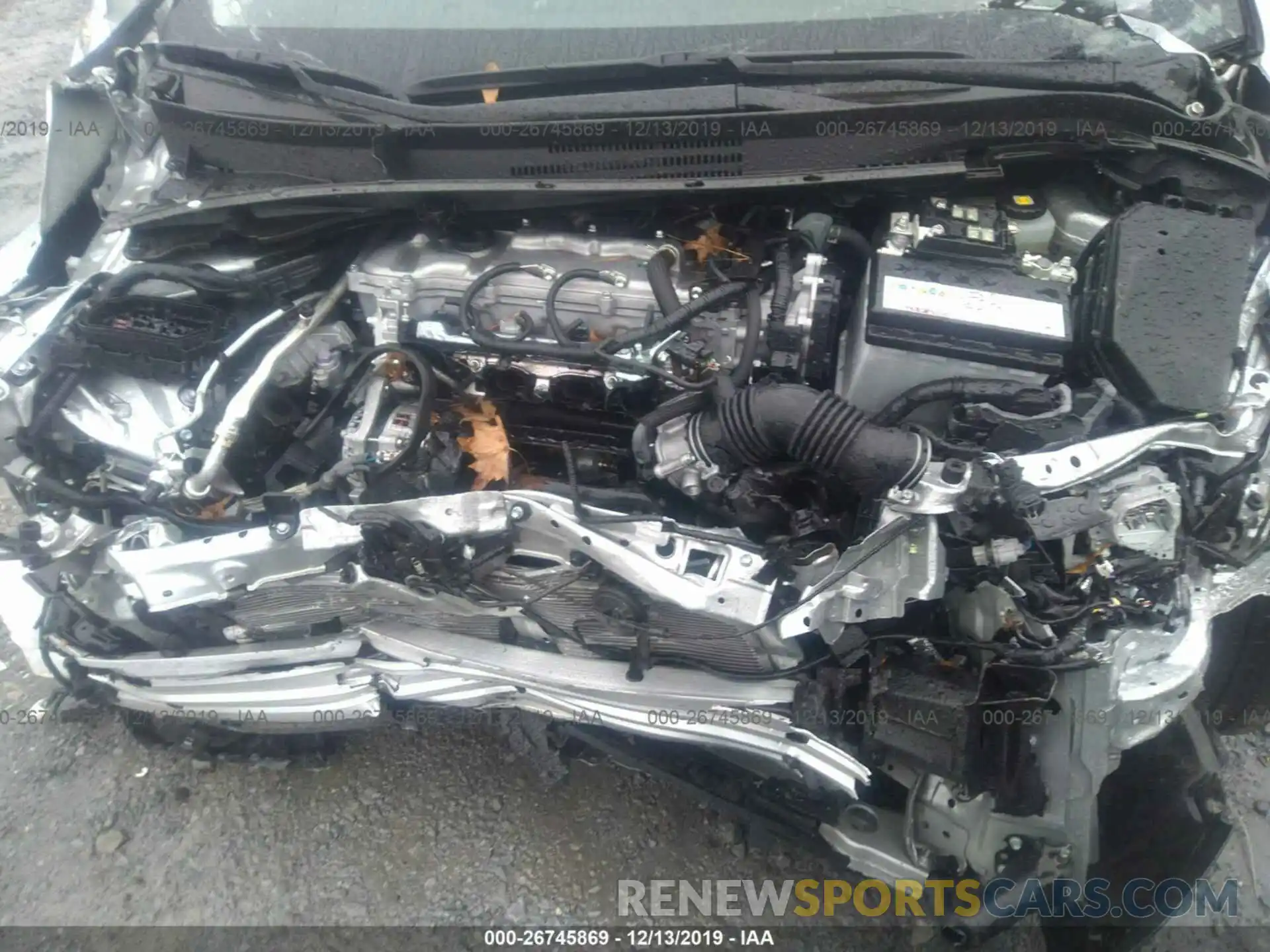 10 Photograph of a damaged car JTDEPRAE6LJ034765 TOYOTA COROLLA 2020