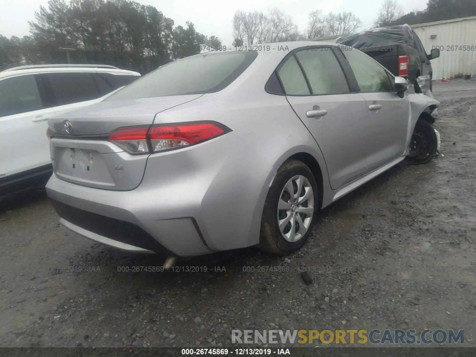 4 Photograph of a damaged car JTDEPRAE6LJ034765 TOYOTA COROLLA 2020