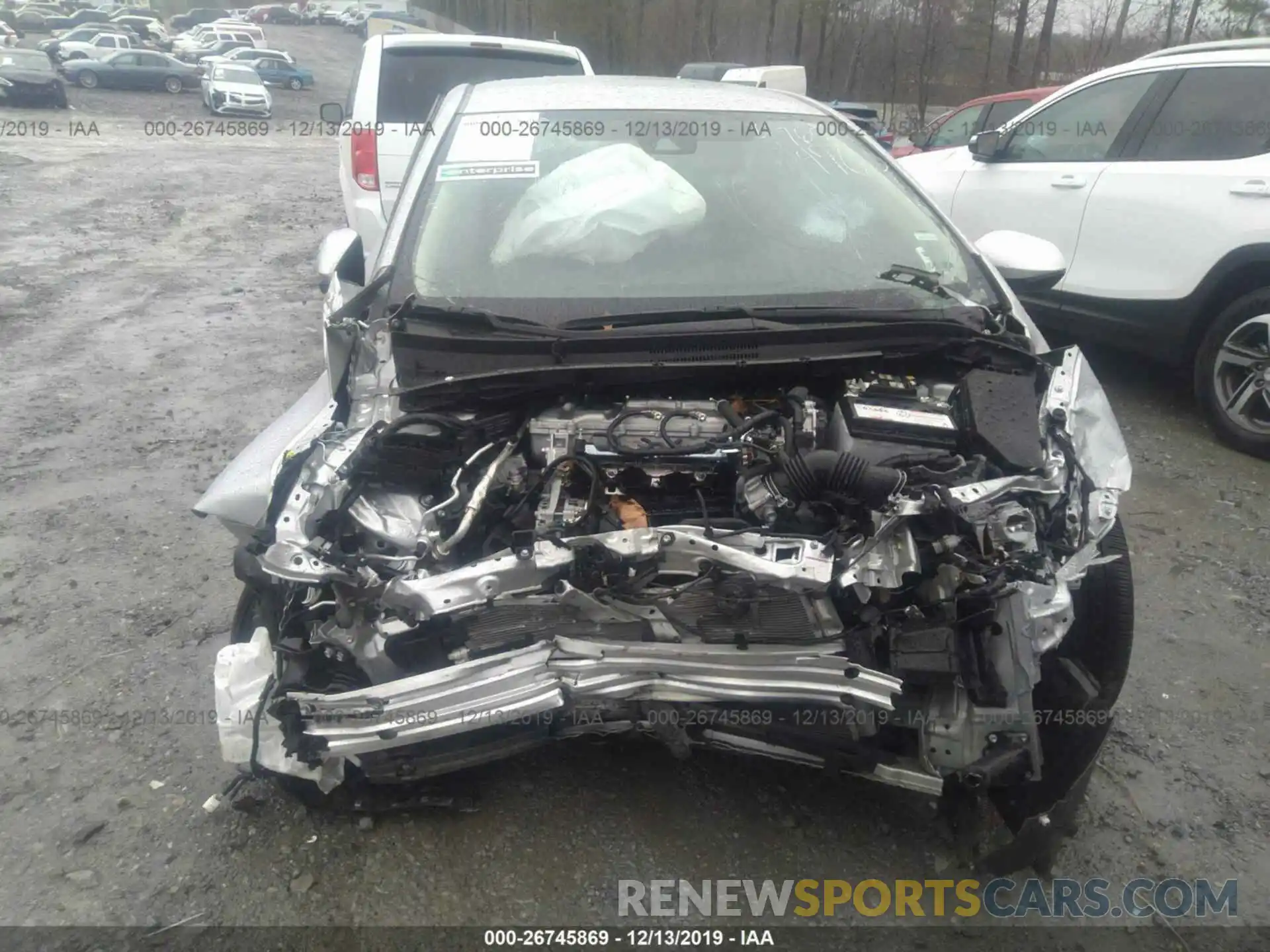 6 Photograph of a damaged car JTDEPRAE6LJ034765 TOYOTA COROLLA 2020