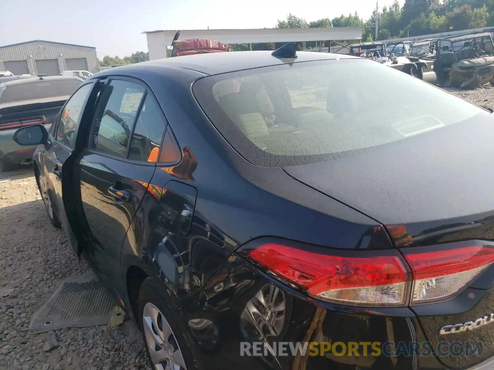 3 Photograph of a damaged car JTDEPRAE6LJ034796 TOYOTA COROLLA 2020