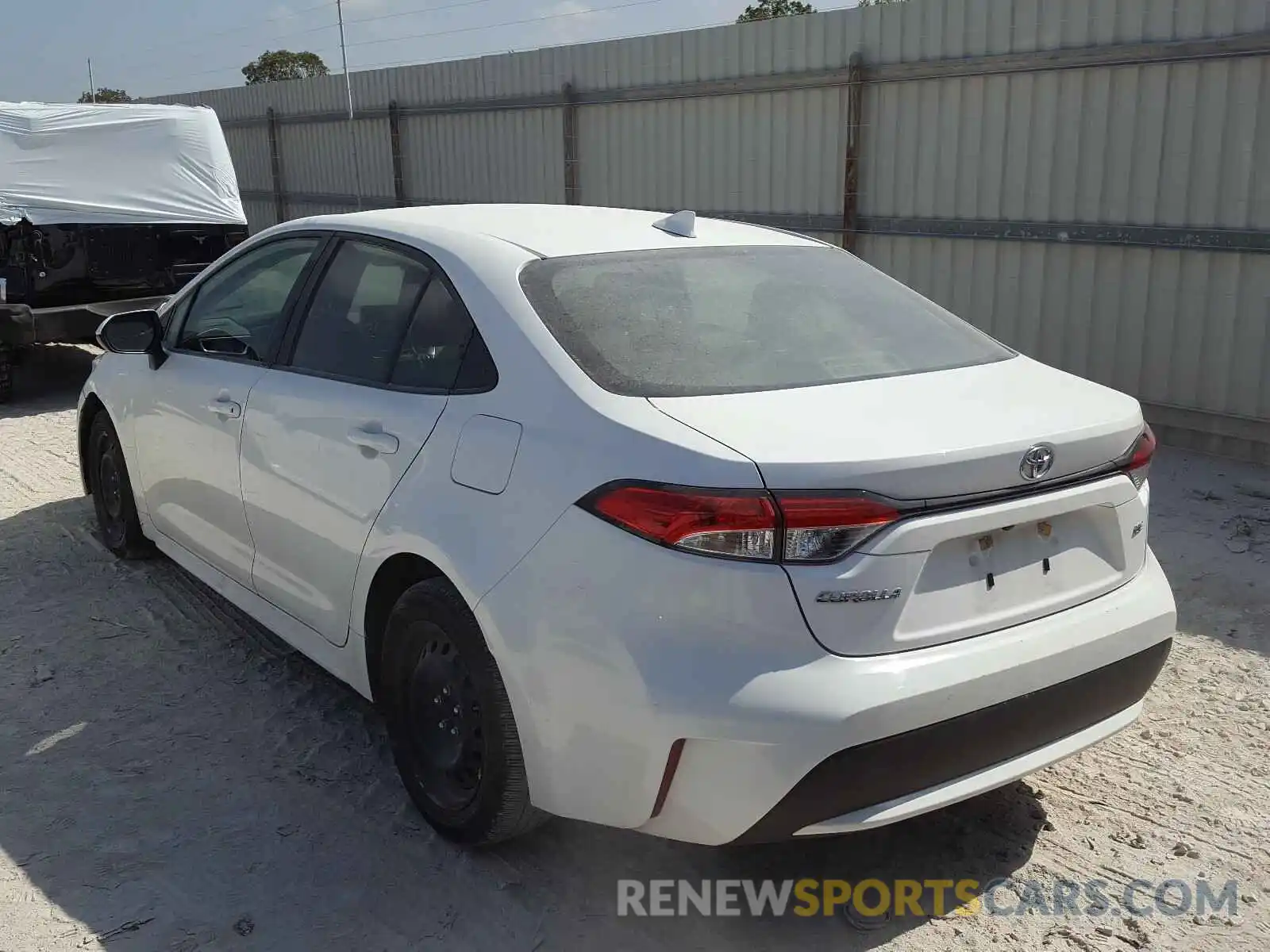 3 Photograph of a damaged car JTDEPRAE6LJ035253 TOYOTA COROLLA 2020