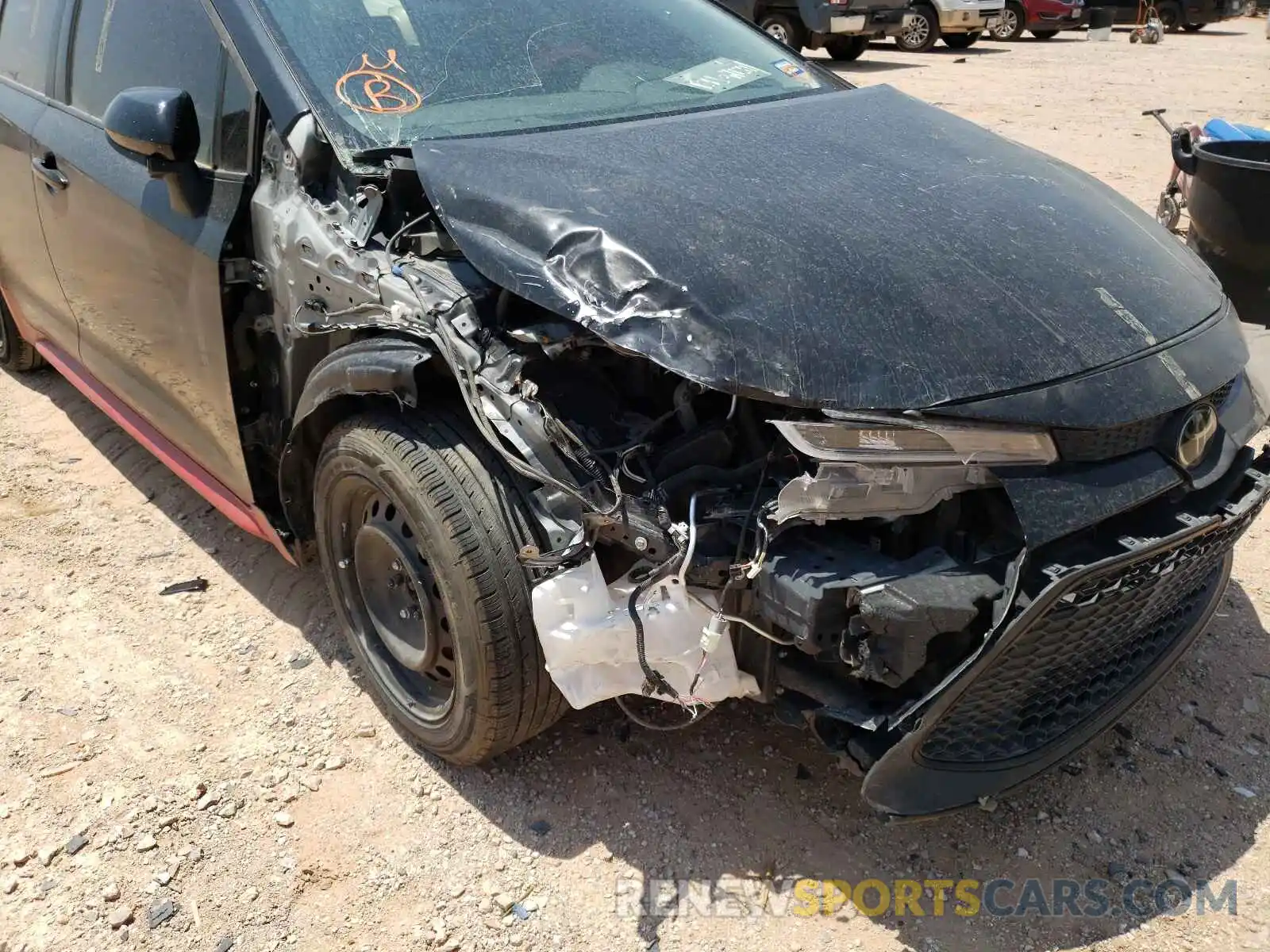 9 Photograph of a damaged car JTDEPRAE6LJ035432 TOYOTA COROLLA 2020