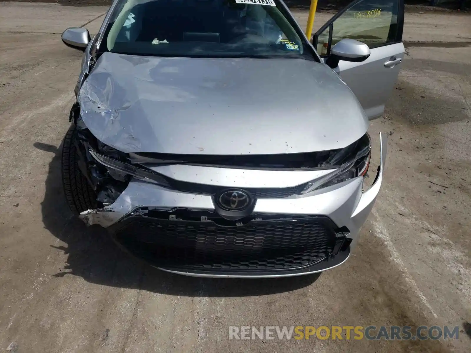 7 Photograph of a damaged car JTDEPRAE6LJ036760 TOYOTA COROLLA 2020