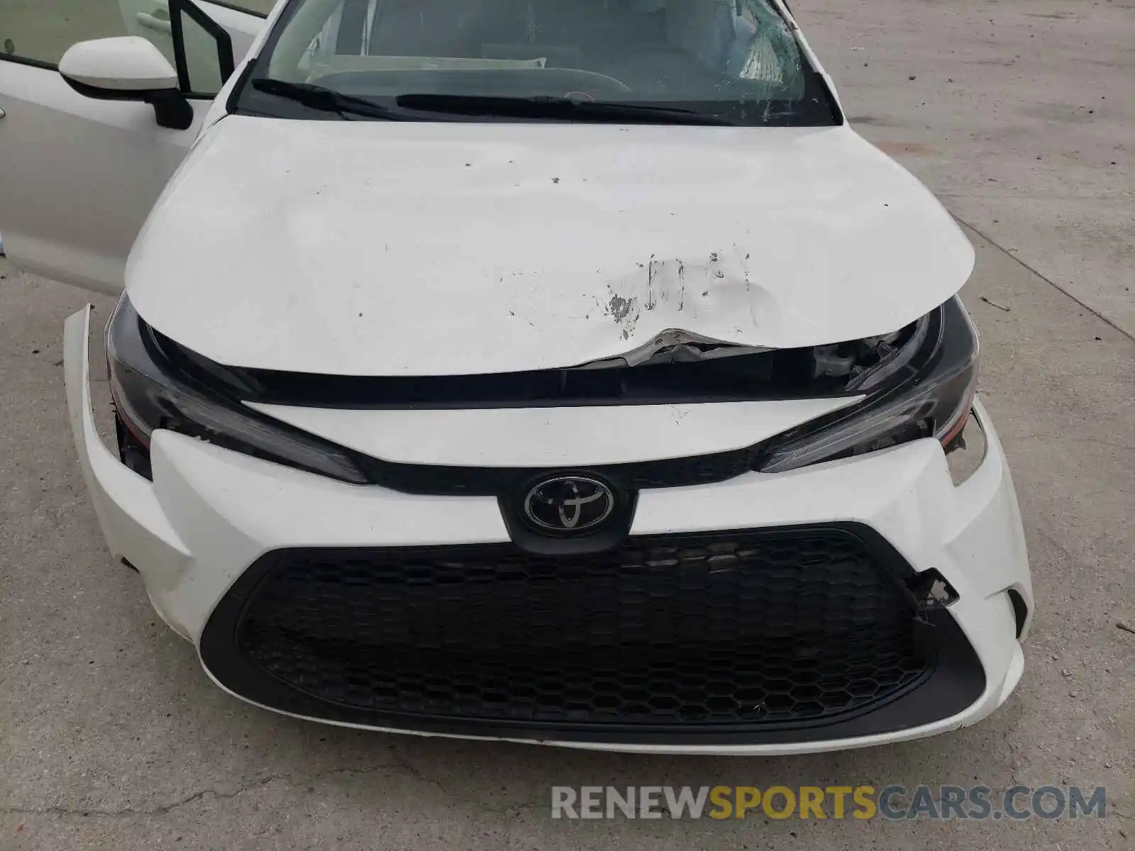 7 Photograph of a damaged car JTDEPRAE6LJ036936 TOYOTA COROLLA 2020