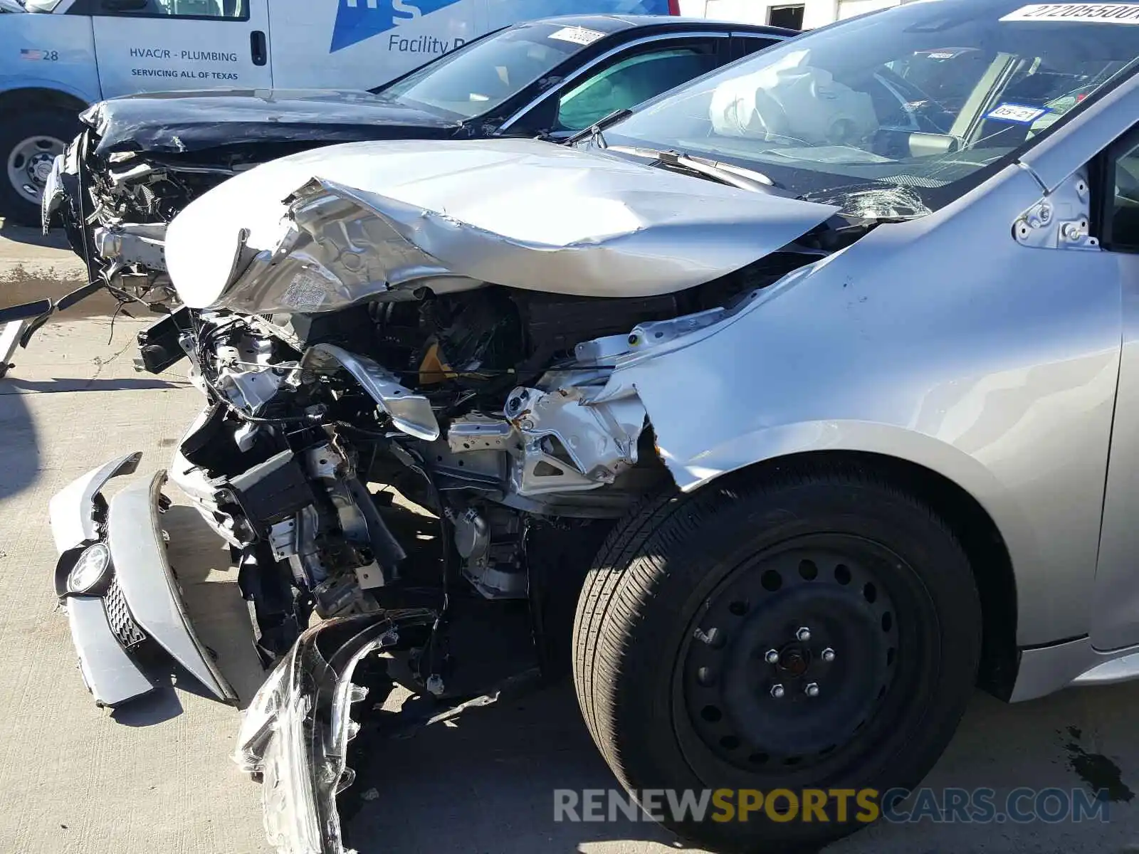 9 Photograph of a damaged car JTDEPRAE6LJ037231 TOYOTA COROLLA 2020