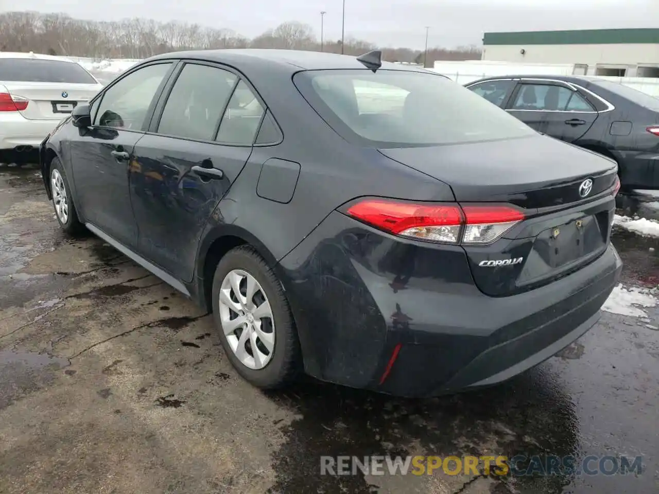 3 Photograph of a damaged car JTDEPRAE6LJ037827 TOYOTA COROLLA 2020