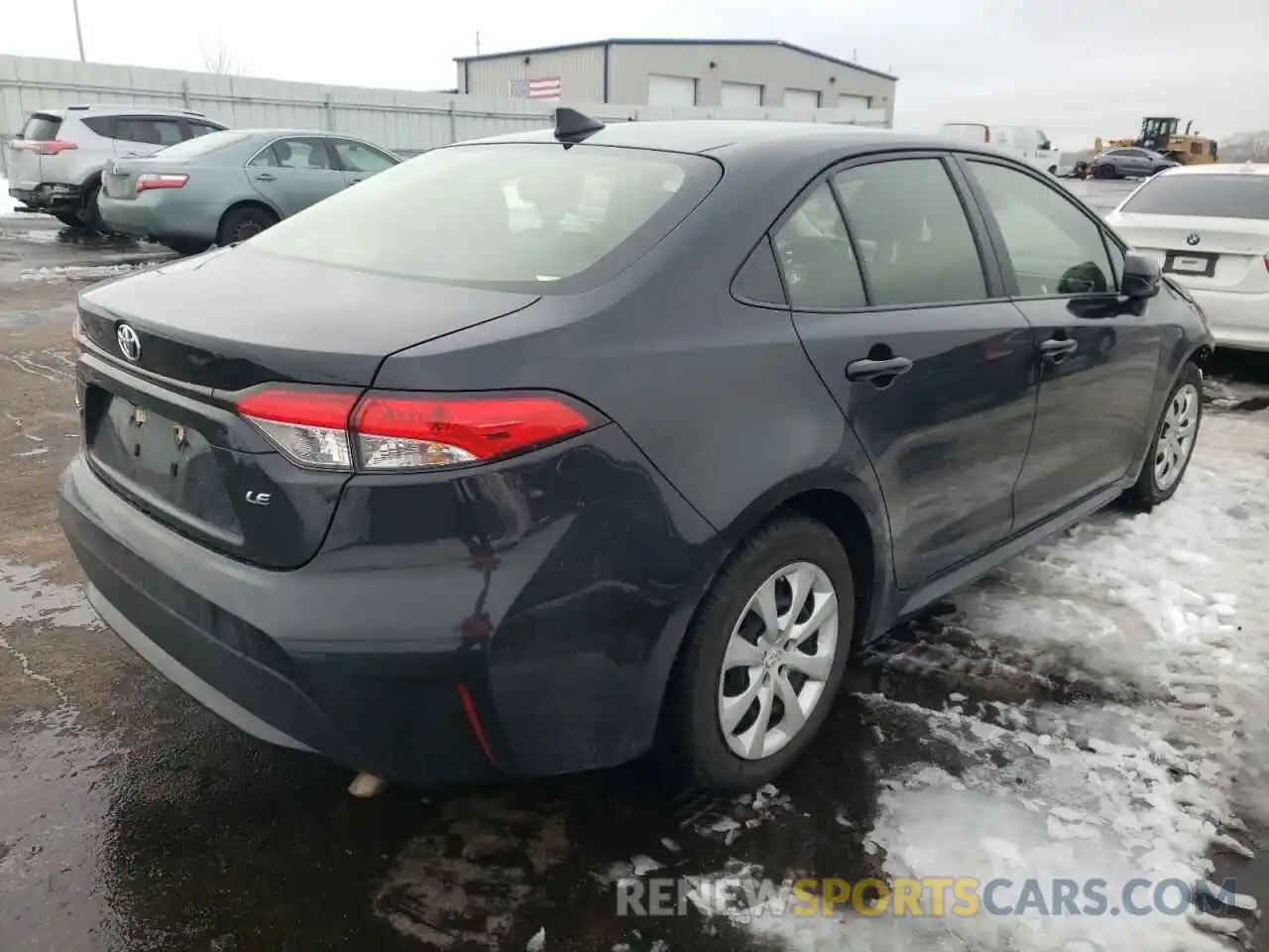 4 Photograph of a damaged car JTDEPRAE6LJ037827 TOYOTA COROLLA 2020