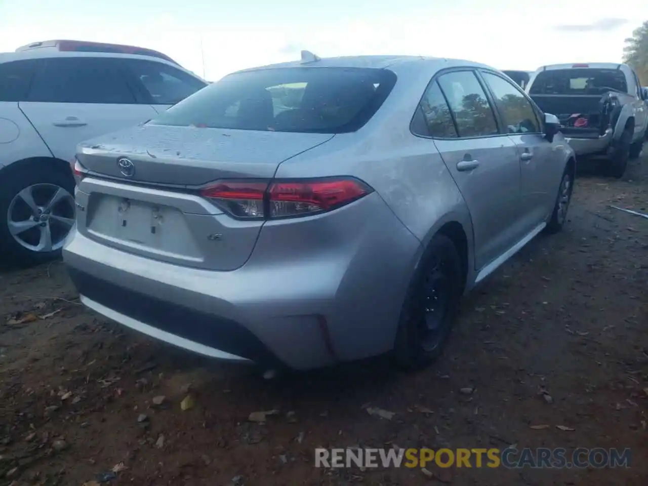 4 Photograph of a damaged car JTDEPRAE6LJ038864 TOYOTA COROLLA 2020