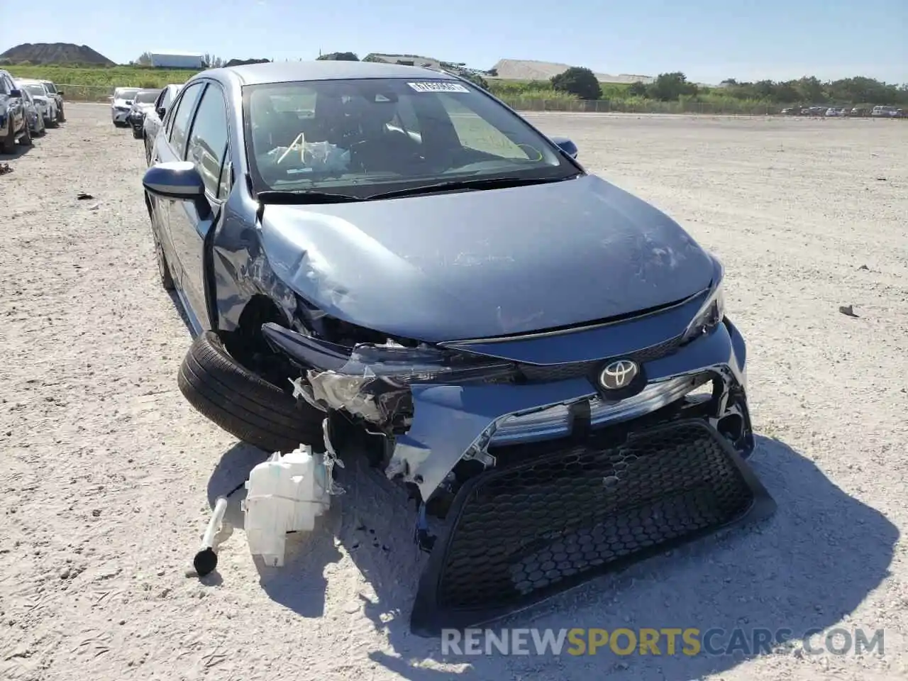 9 Photograph of a damaged car JTDEPRAE6LJ039092 TOYOTA COROLLA 2020