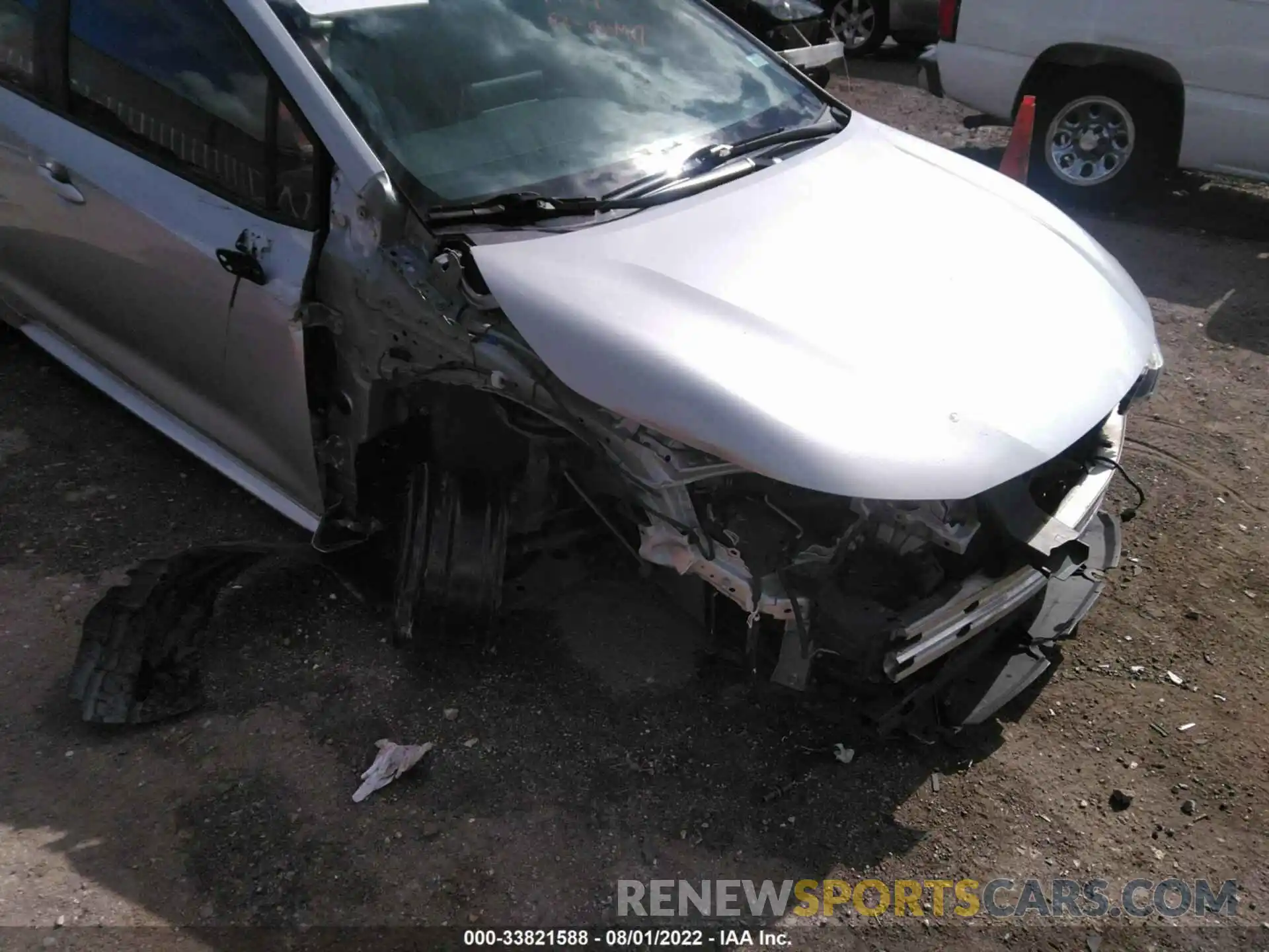 6 Photograph of a damaged car JTDEPRAE6LJ039920 TOYOTA COROLLA 2020