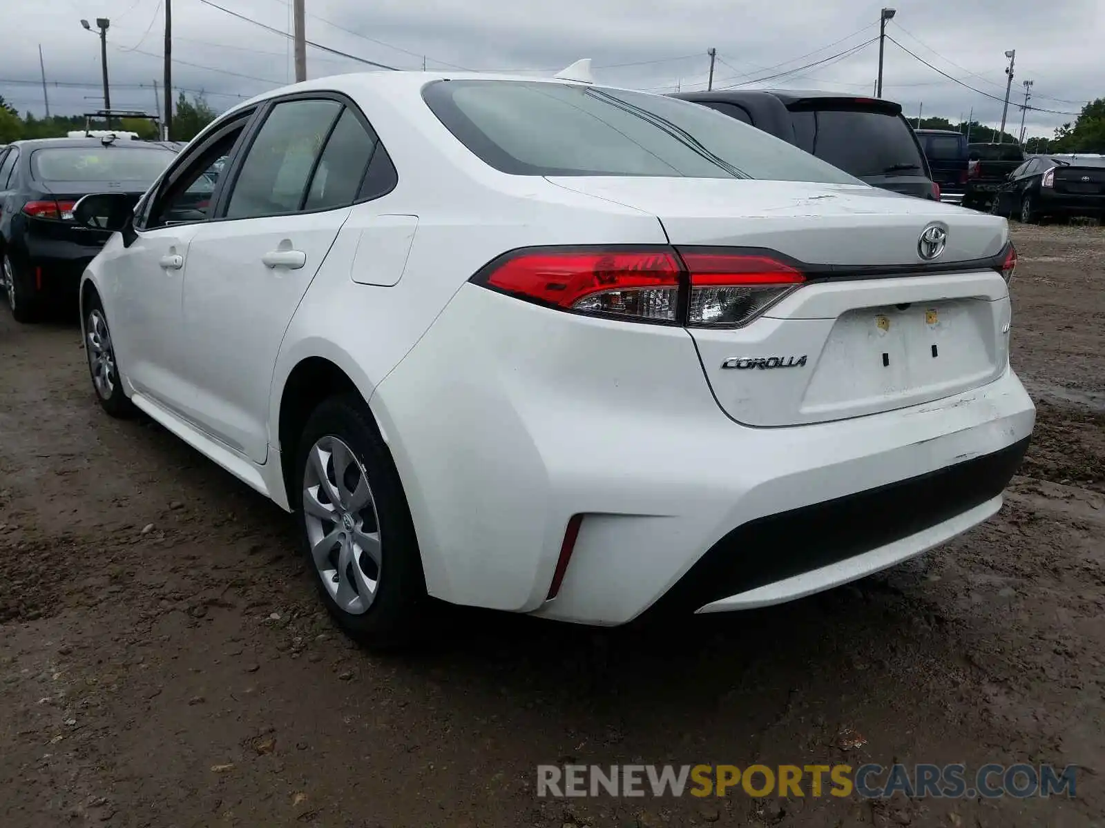 3 Photograph of a damaged car JTDEPRAE6LJ040324 TOYOTA COROLLA 2020