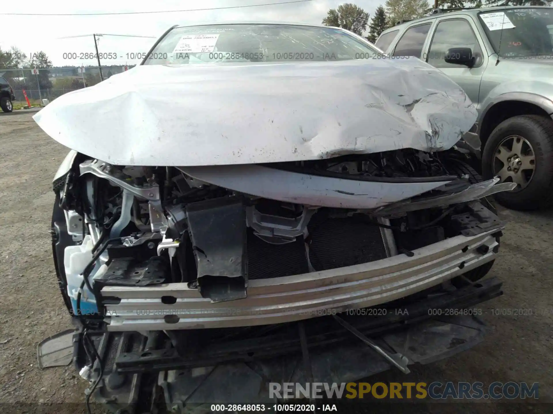 6 Фотография поврежденного автомобиля JTDEPRAE6LJ040825 TOYOTA COROLLA 2020