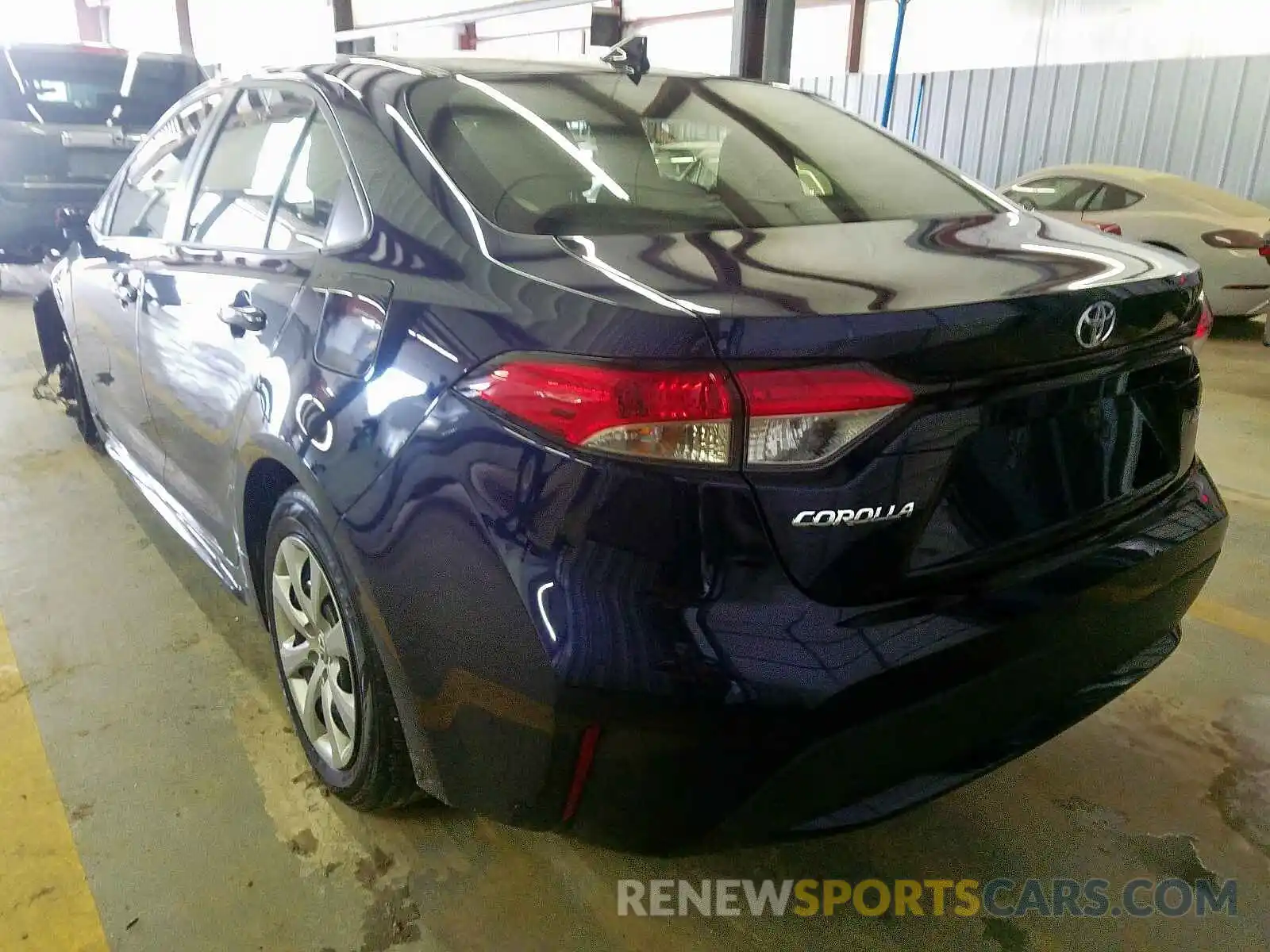 3 Photograph of a damaged car JTDEPRAE6LJ040842 TOYOTA COROLLA 2020