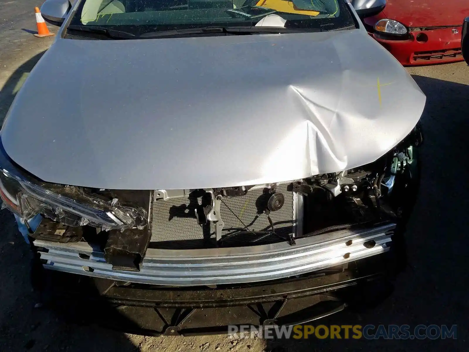 7 Photograph of a damaged car JTDEPRAE6LJ040999 TOYOTA COROLLA 2020