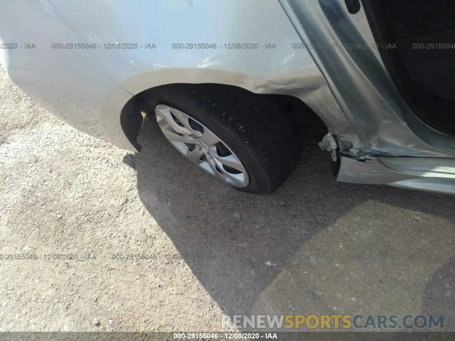 6 Photograph of a damaged car JTDEPRAE6LJ041151 TOYOTA COROLLA 2020