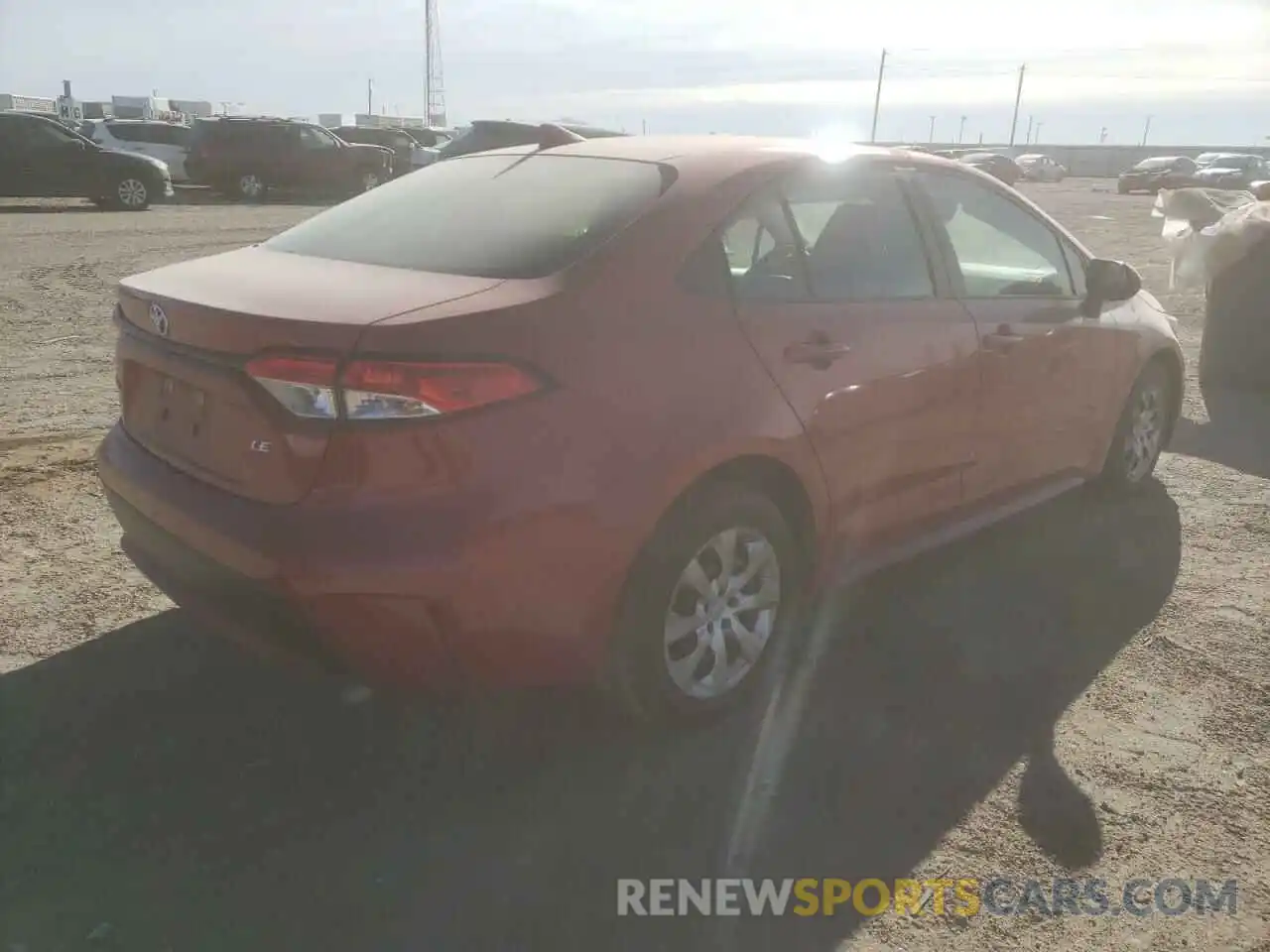 4 Photograph of a damaged car JTDEPRAE6LJ042297 TOYOTA COROLLA 2020