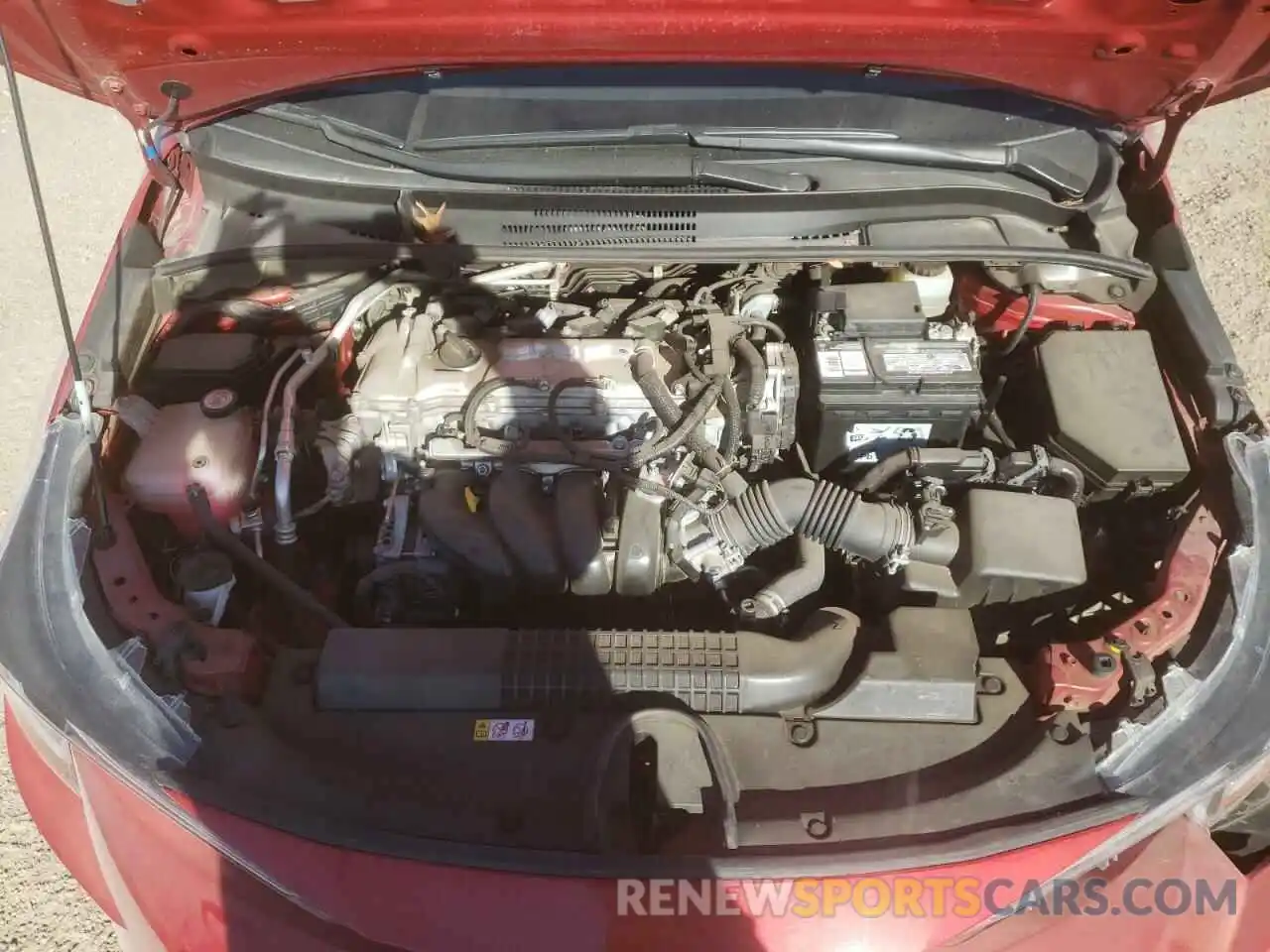 7 Photograph of a damaged car JTDEPRAE6LJ042297 TOYOTA COROLLA 2020