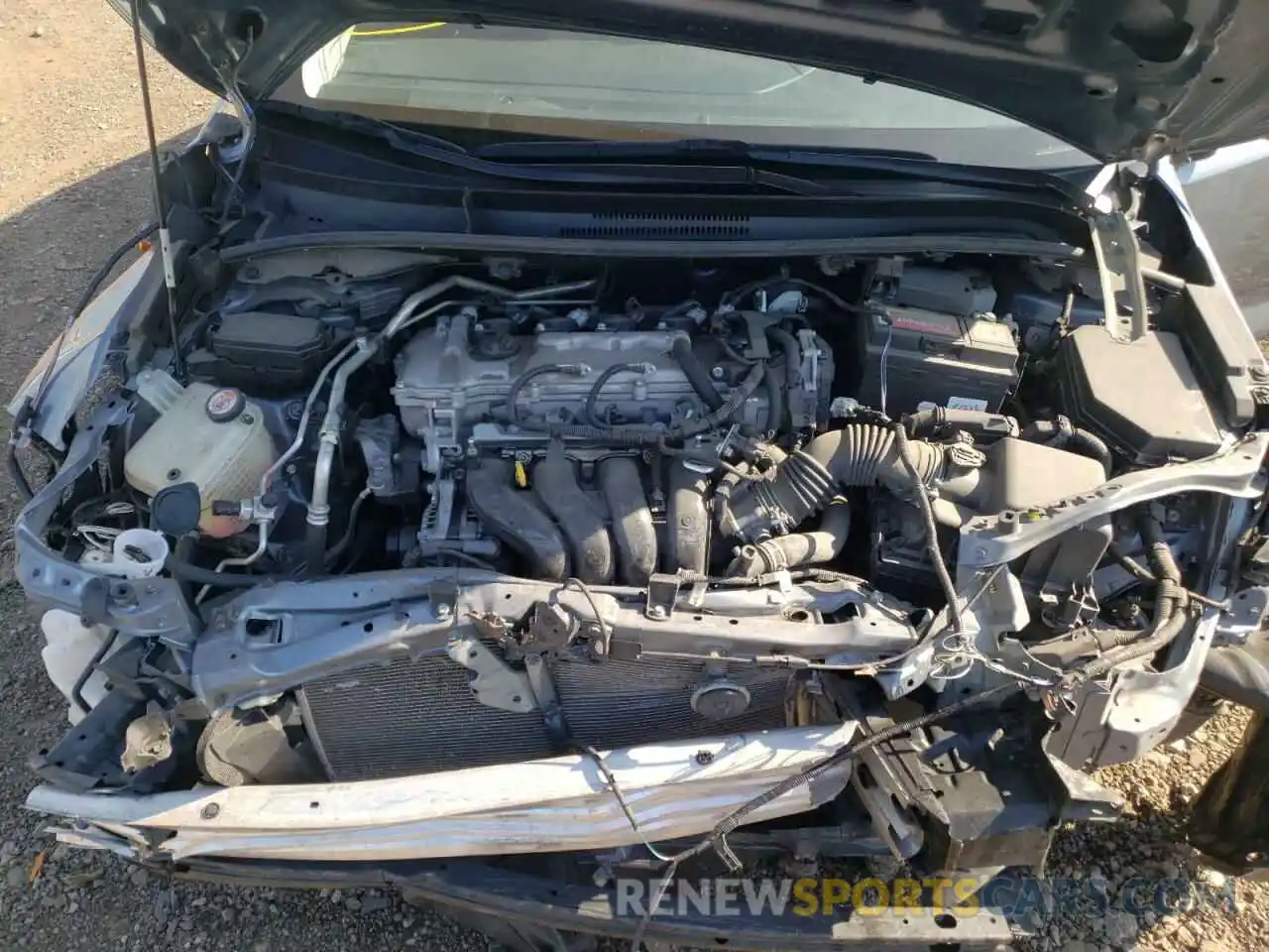 7 Photograph of a damaged car JTDEPRAE6LJ043613 TOYOTA COROLLA 2020