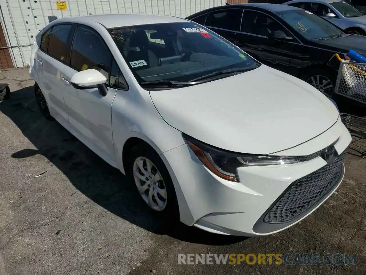 4 Photograph of a damaged car JTDEPRAE6LJ043899 TOYOTA COROLLA 2020