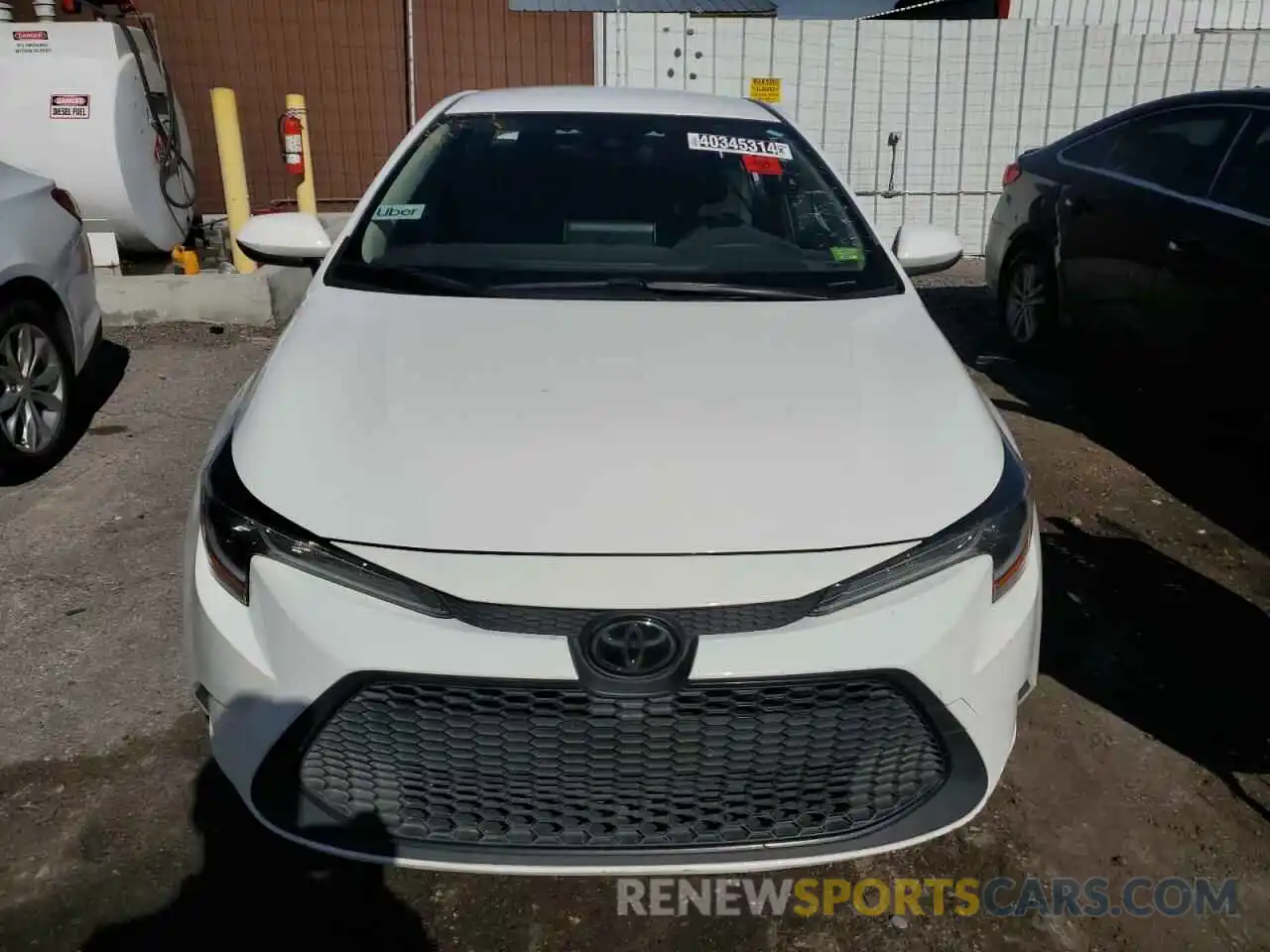 5 Photograph of a damaged car JTDEPRAE6LJ043899 TOYOTA COROLLA 2020