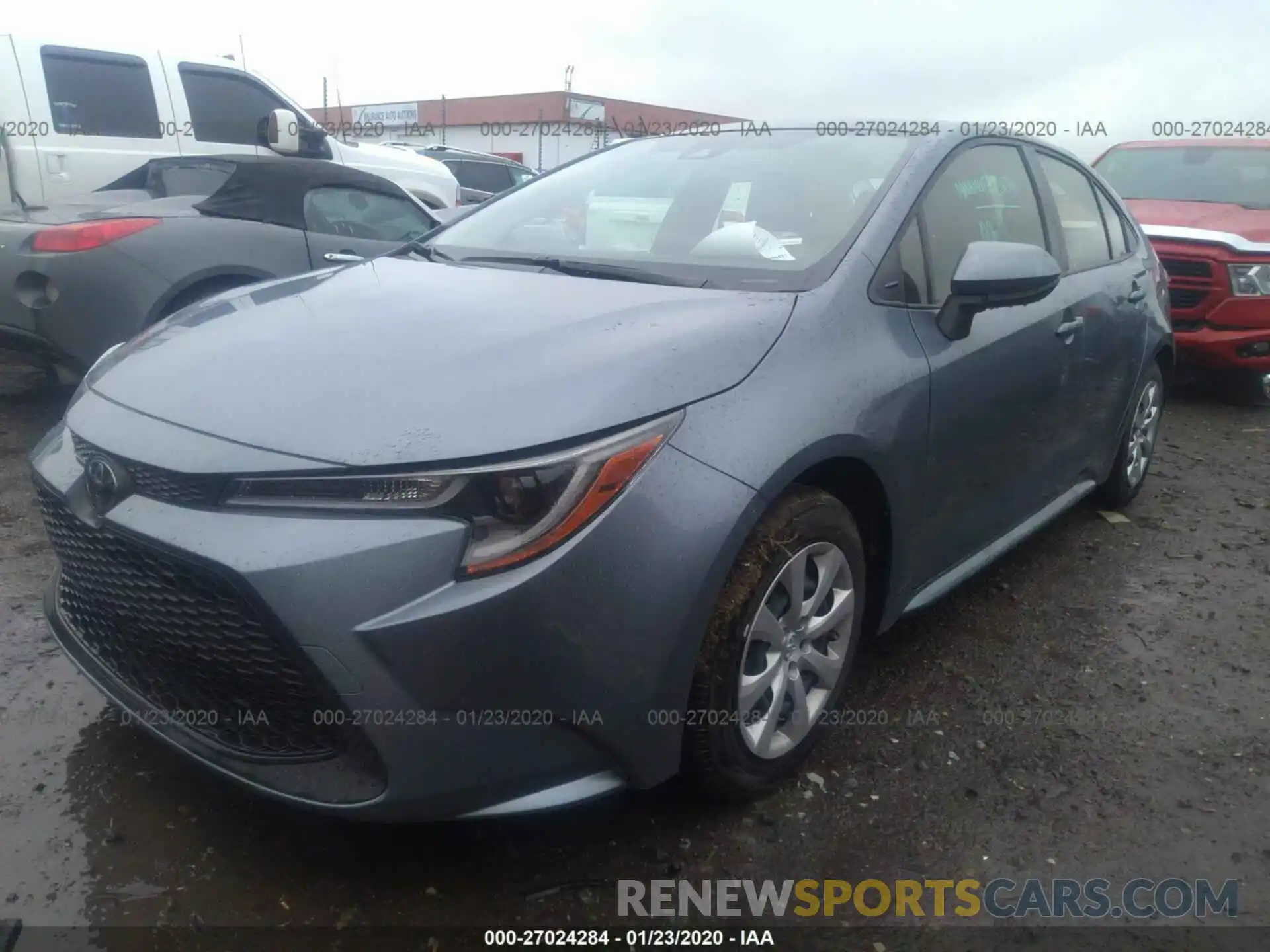 2 Photograph of a damaged car JTDEPRAE6LJ044325 TOYOTA COROLLA 2020