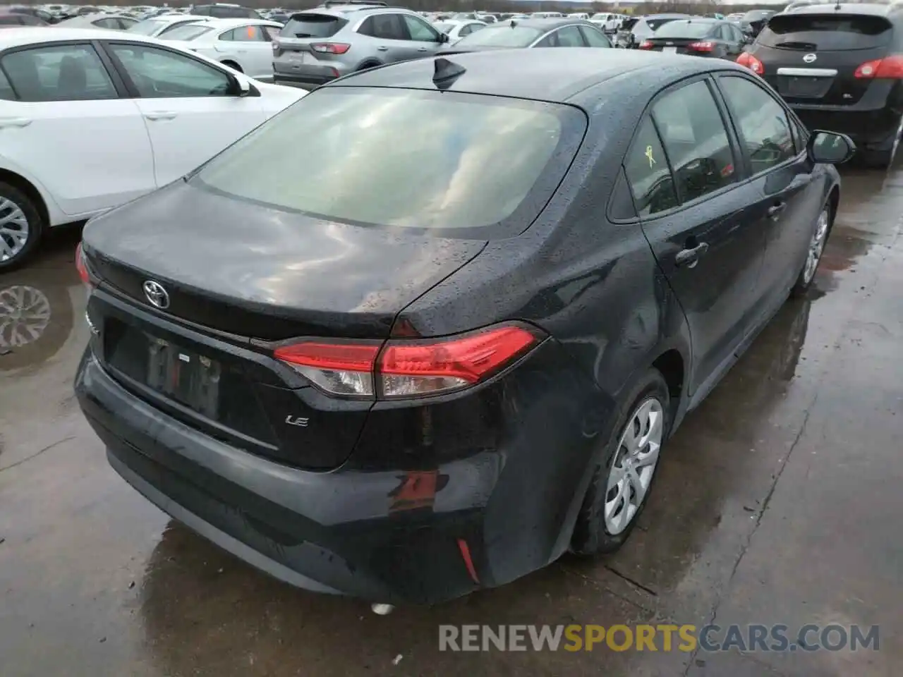 4 Photograph of a damaged car JTDEPRAE6LJ045488 TOYOTA COROLLA 2020