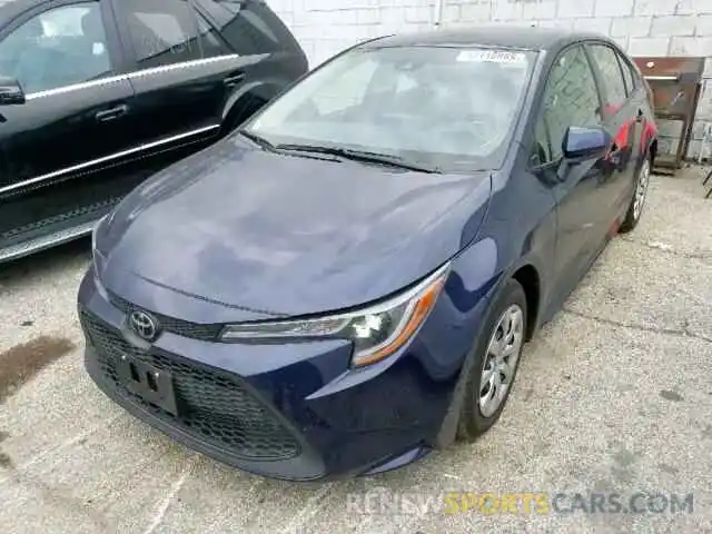 2 Photograph of a damaged car JTDEPRAE6LJ045698 TOYOTA COROLLA 2020