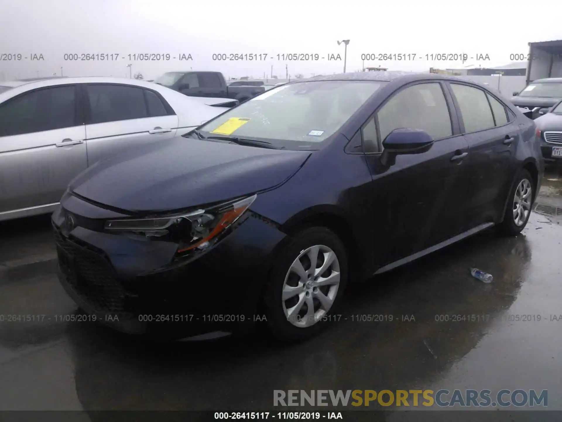 2 Photograph of a damaged car JTDEPRAE6LJ045782 TOYOTA COROLLA 2020