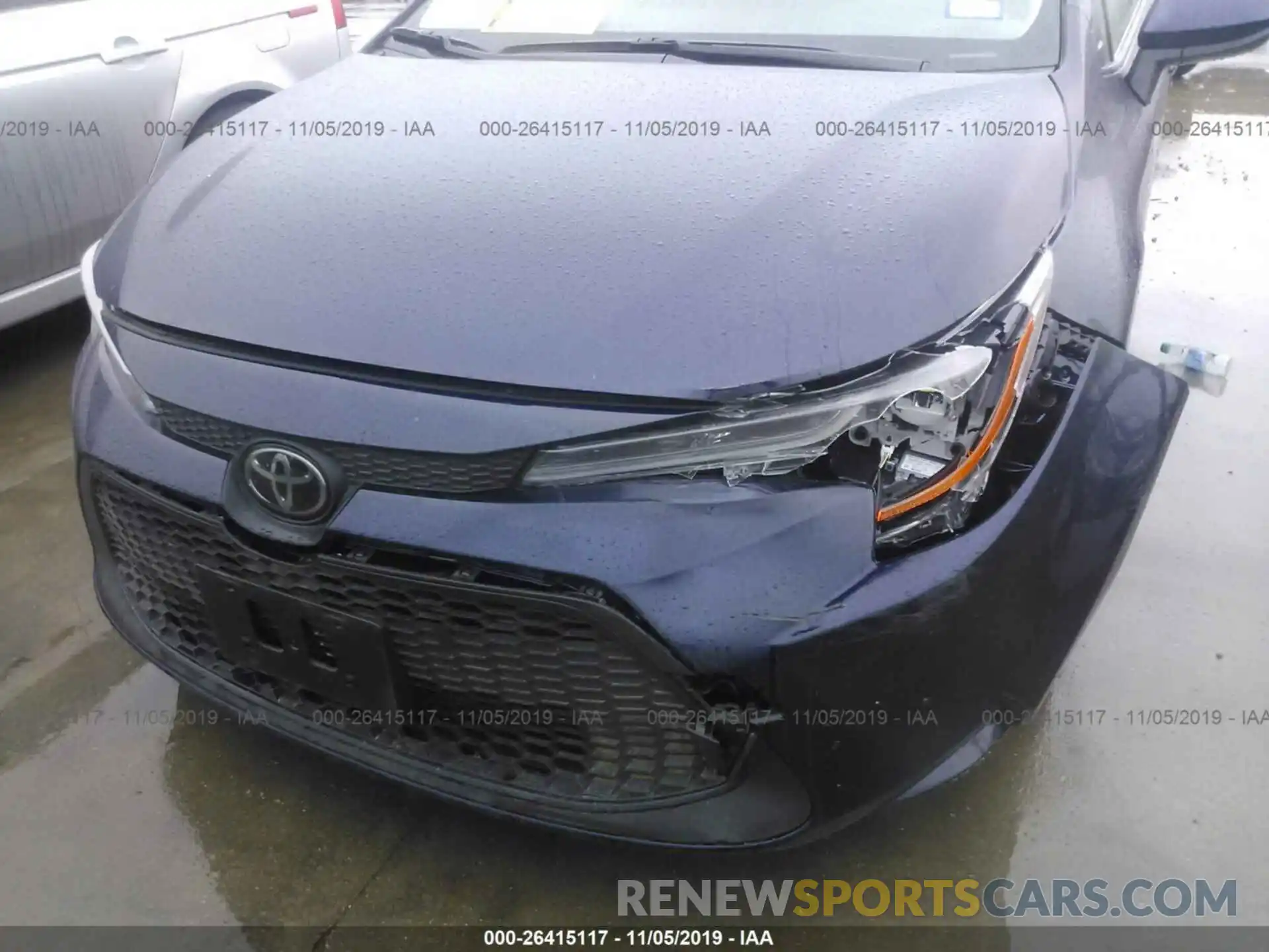 6 Photograph of a damaged car JTDEPRAE6LJ045782 TOYOTA COROLLA 2020