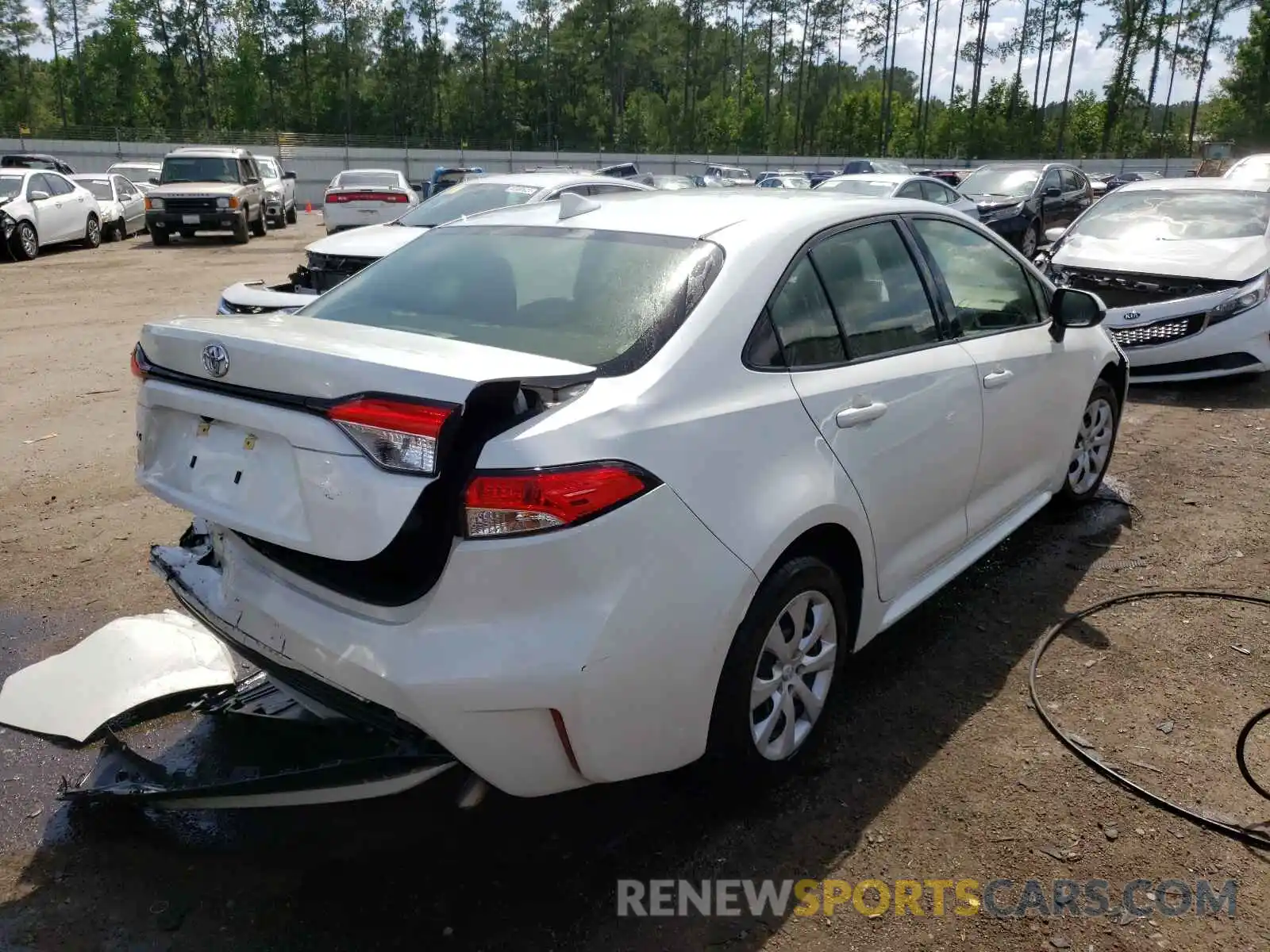 9 Photograph of a damaged car JTDEPRAE6LJ046169 TOYOTA COROLLA 2020