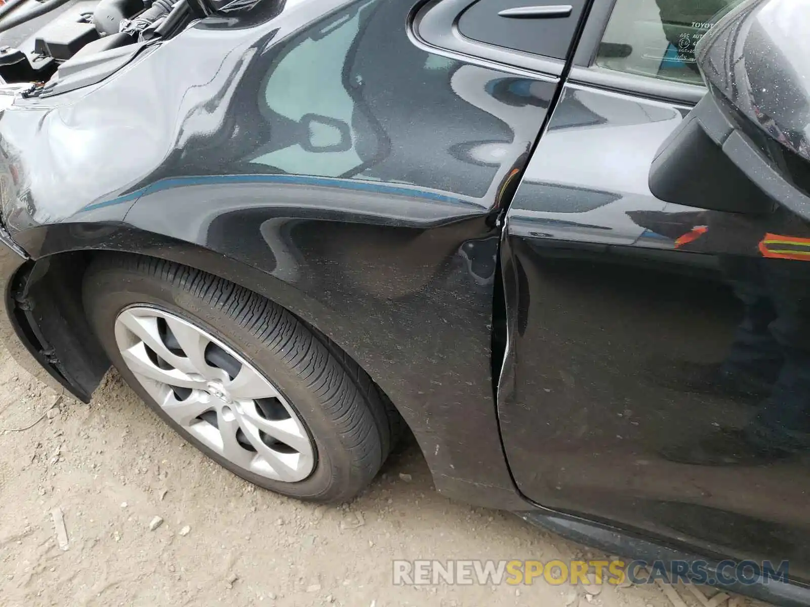 9 Photograph of a damaged car JTDEPRAE6LJ046821 TOYOTA COROLLA 2020