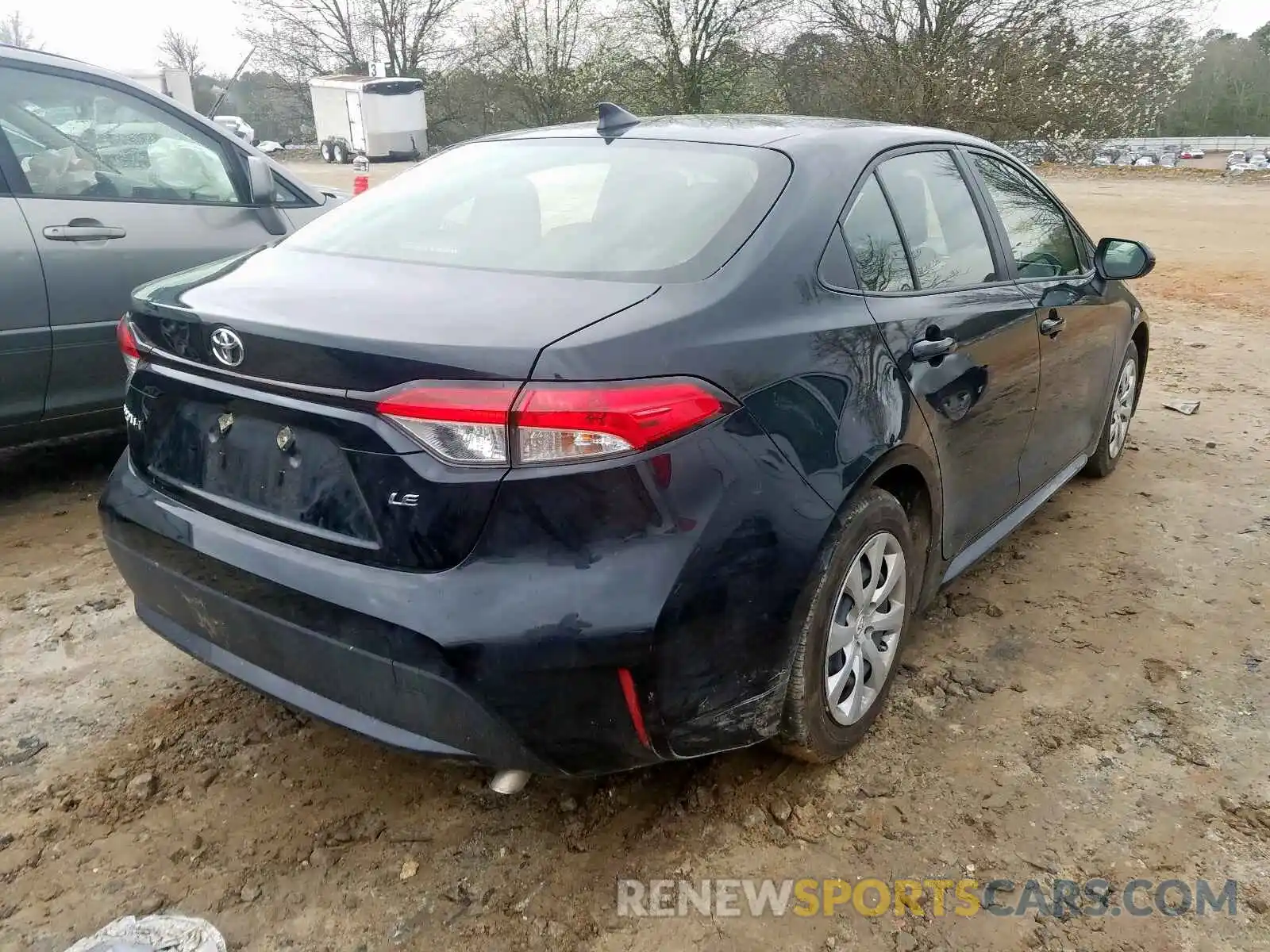 4 Photograph of a damaged car JTDEPRAE6LJ046866 TOYOTA COROLLA 2020