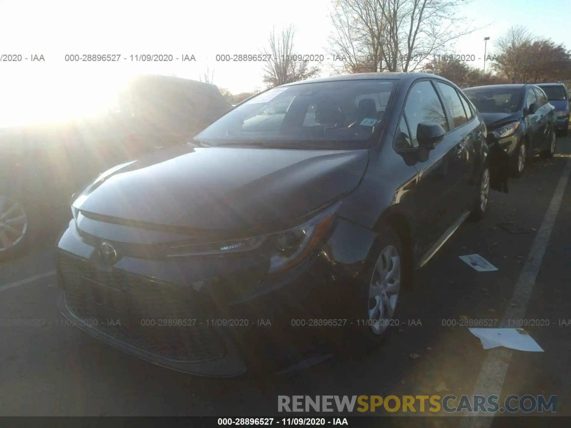 2 Photograph of a damaged car JTDEPRAE6LJ047578 TOYOTA COROLLA 2020