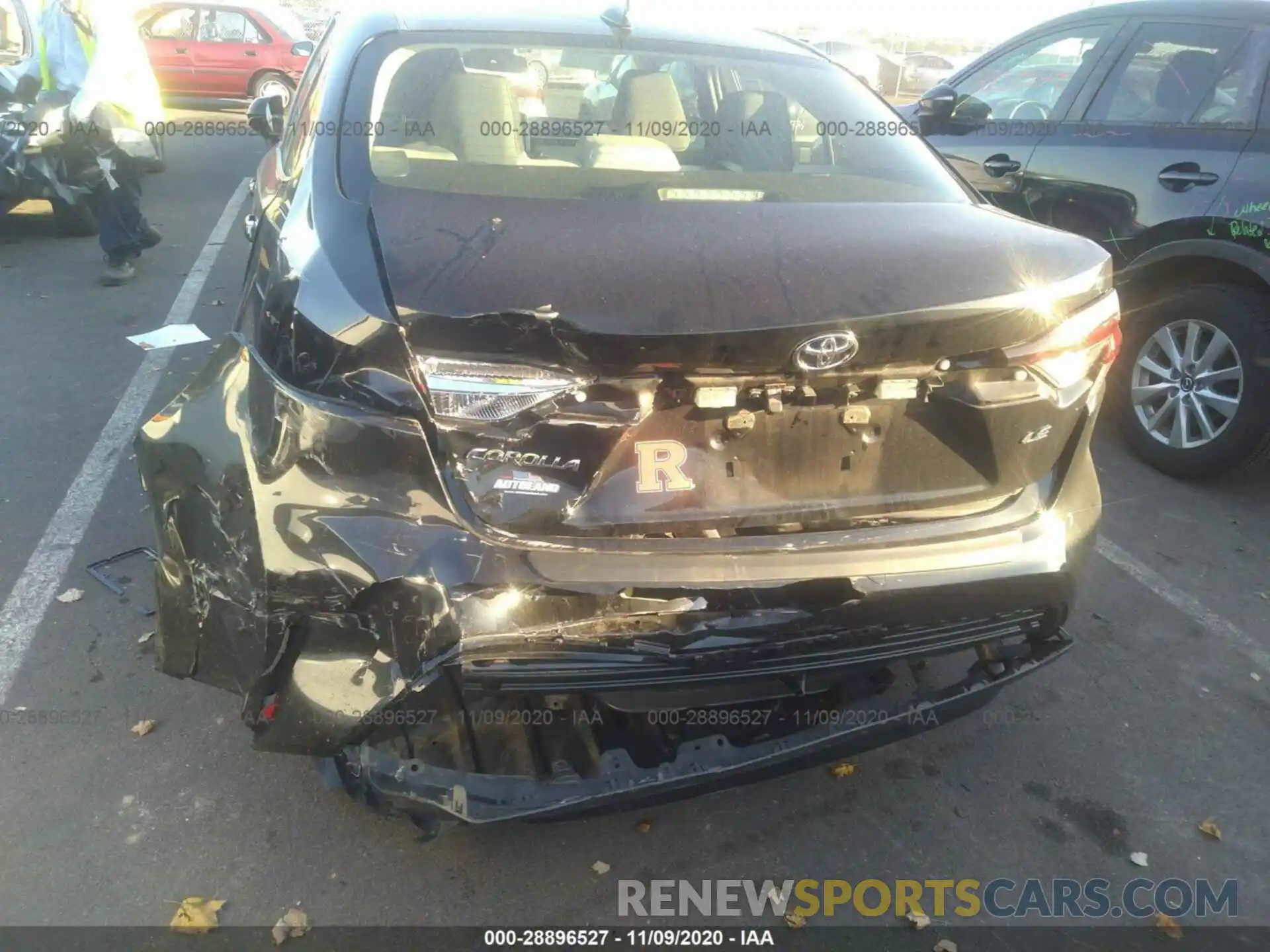 6 Photograph of a damaged car JTDEPRAE6LJ047578 TOYOTA COROLLA 2020