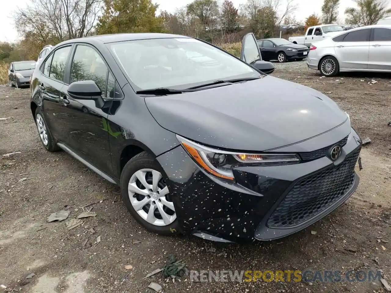 1 Photograph of a damaged car JTDEPRAE6LJ047807 TOYOTA COROLLA 2020