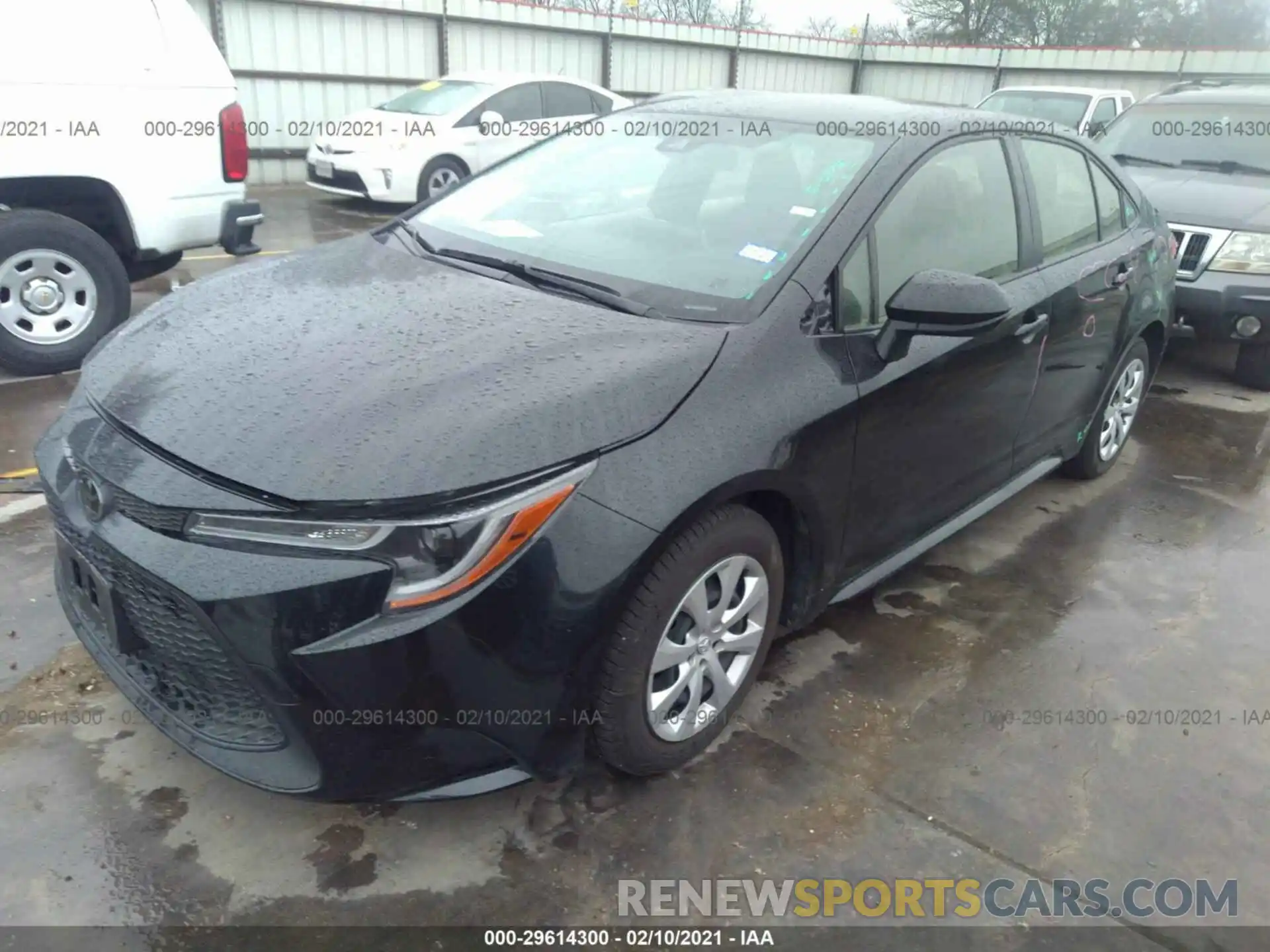 2 Photograph of a damaged car JTDEPRAE6LJ048388 TOYOTA COROLLA 2020