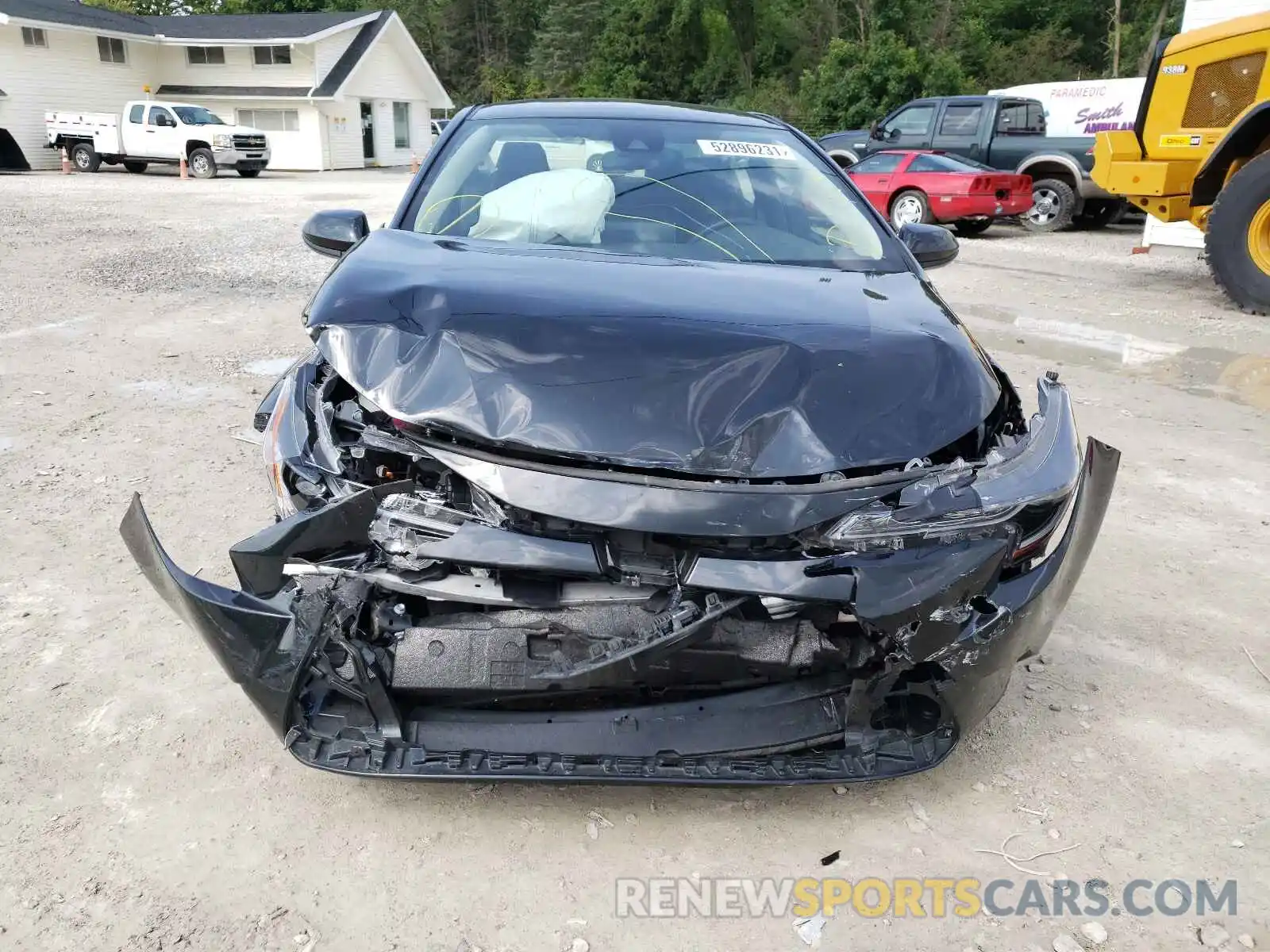 9 Photograph of a damaged car JTDEPRAE6LJ048679 TOYOTA COROLLA 2020