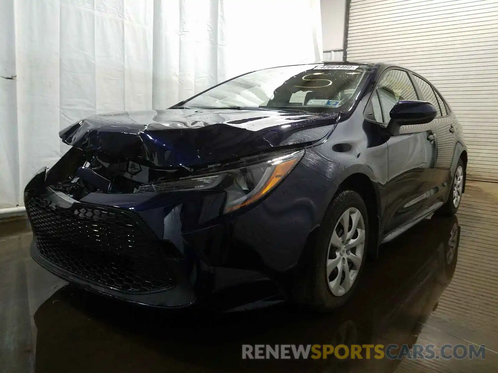 2 Photograph of a damaged car JTDEPRAE6LJ048777 TOYOTA COROLLA 2020