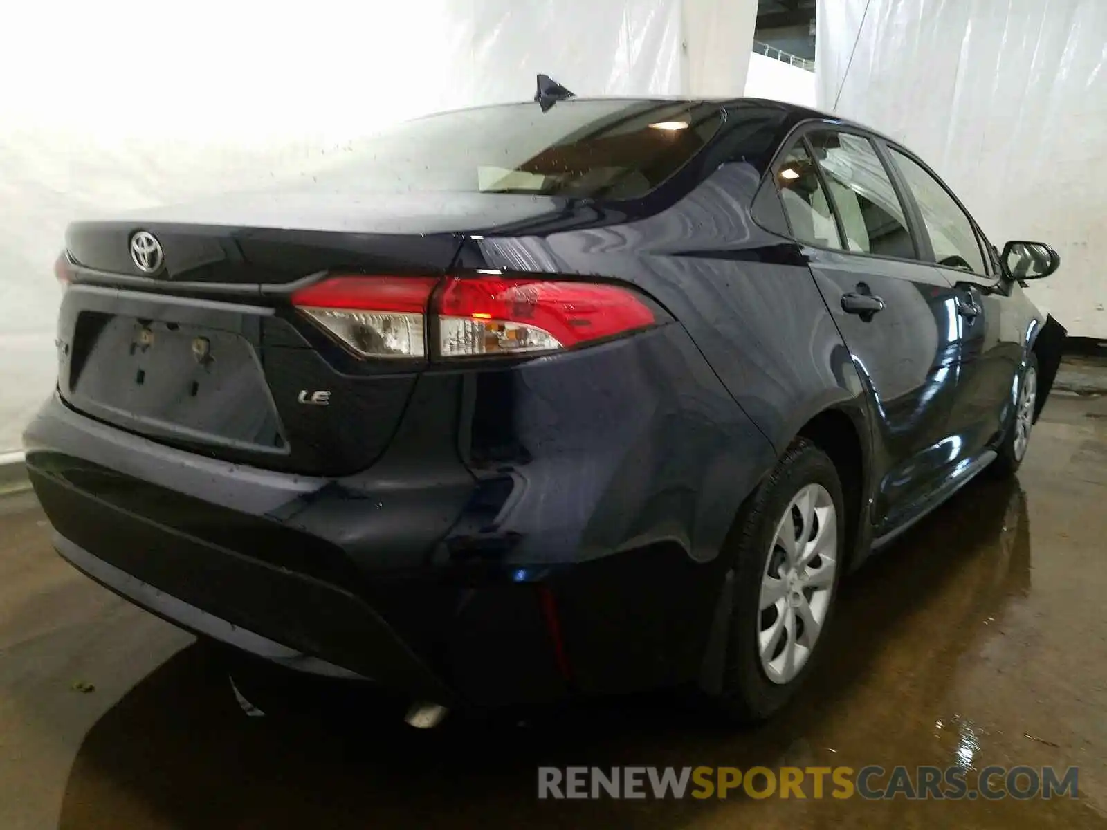 4 Photograph of a damaged car JTDEPRAE6LJ048777 TOYOTA COROLLA 2020