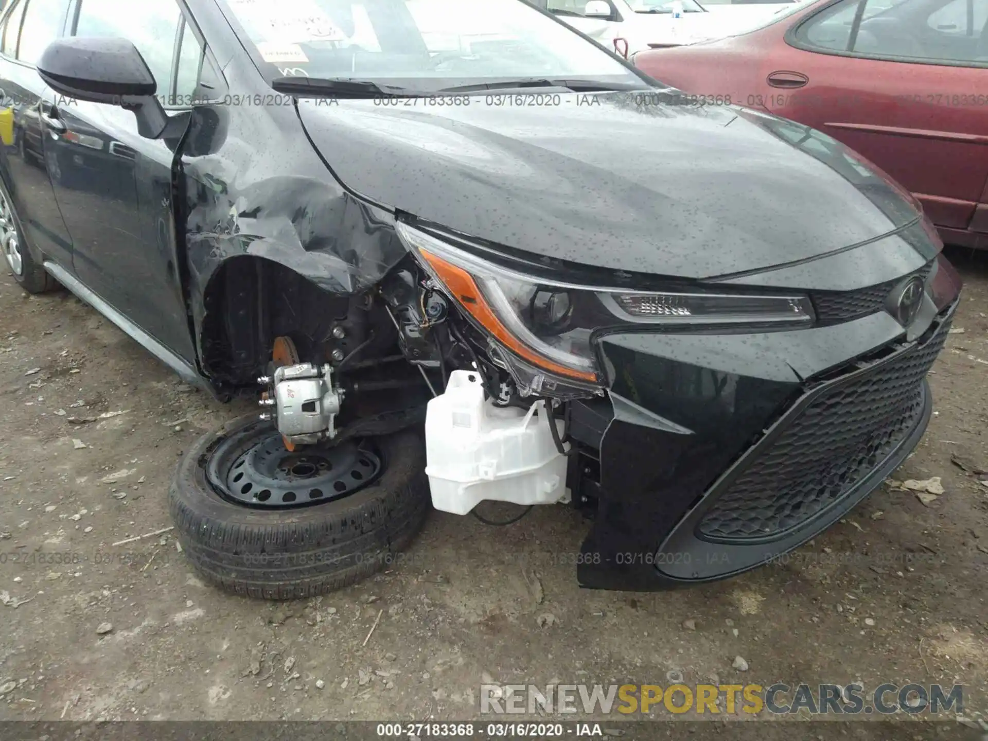 6 Photograph of a damaged car JTDEPRAE6LJ050898 TOYOTA COROLLA 2020