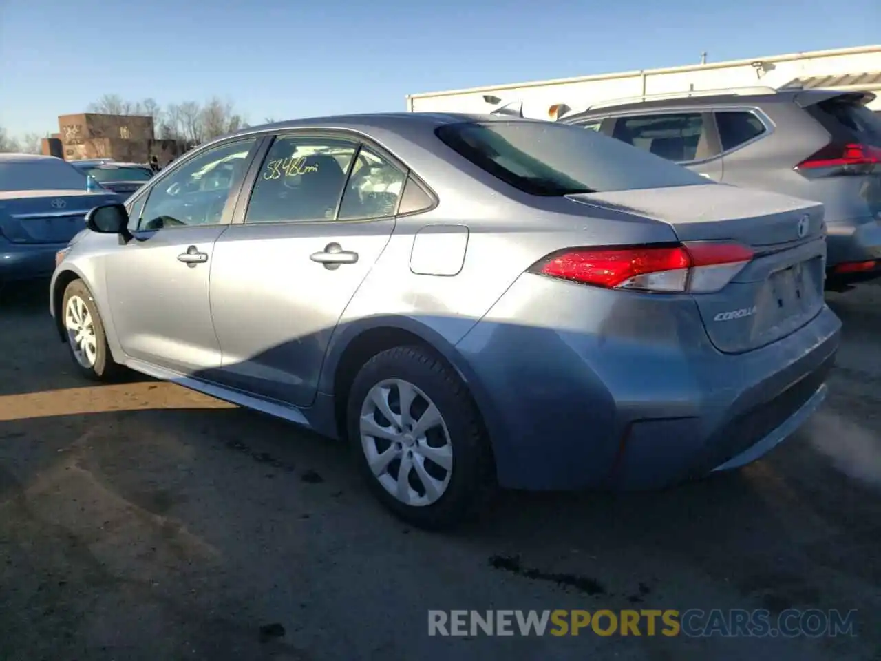 3 Photograph of a damaged car JTDEPRAE6LJ051047 TOYOTA COROLLA 2020