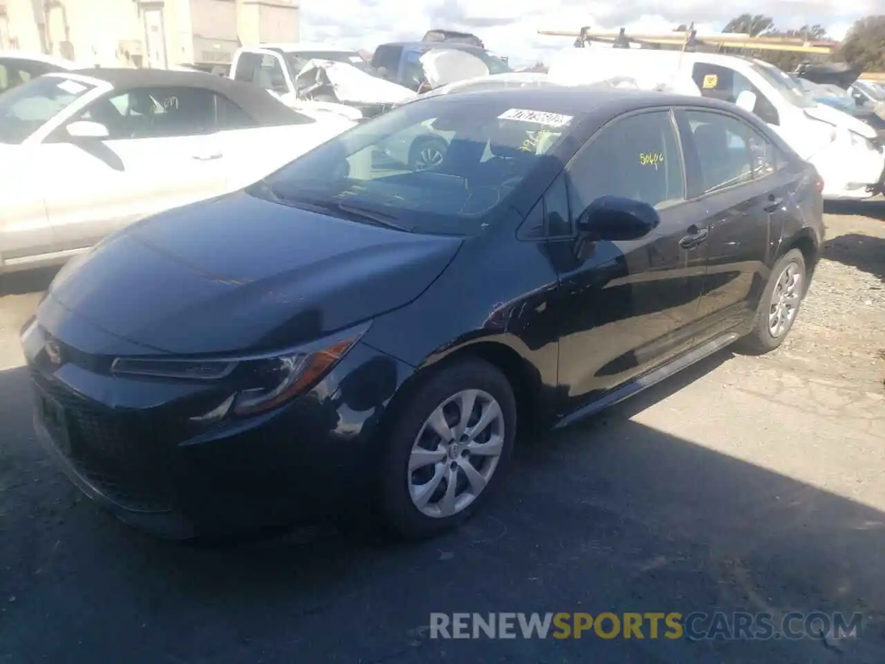 9 Photograph of a damaged car JTDEPRAE6LJ051551 TOYOTA COROLLA 2020