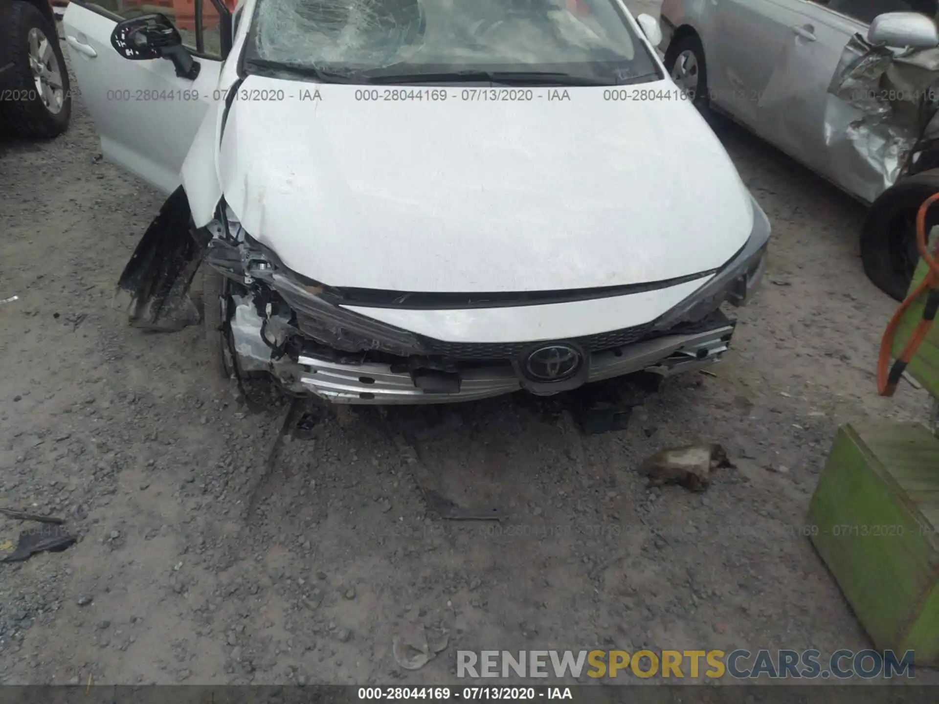 6 Photograph of a damaged car JTDEPRAE6LJ051713 TOYOTA COROLLA 2020